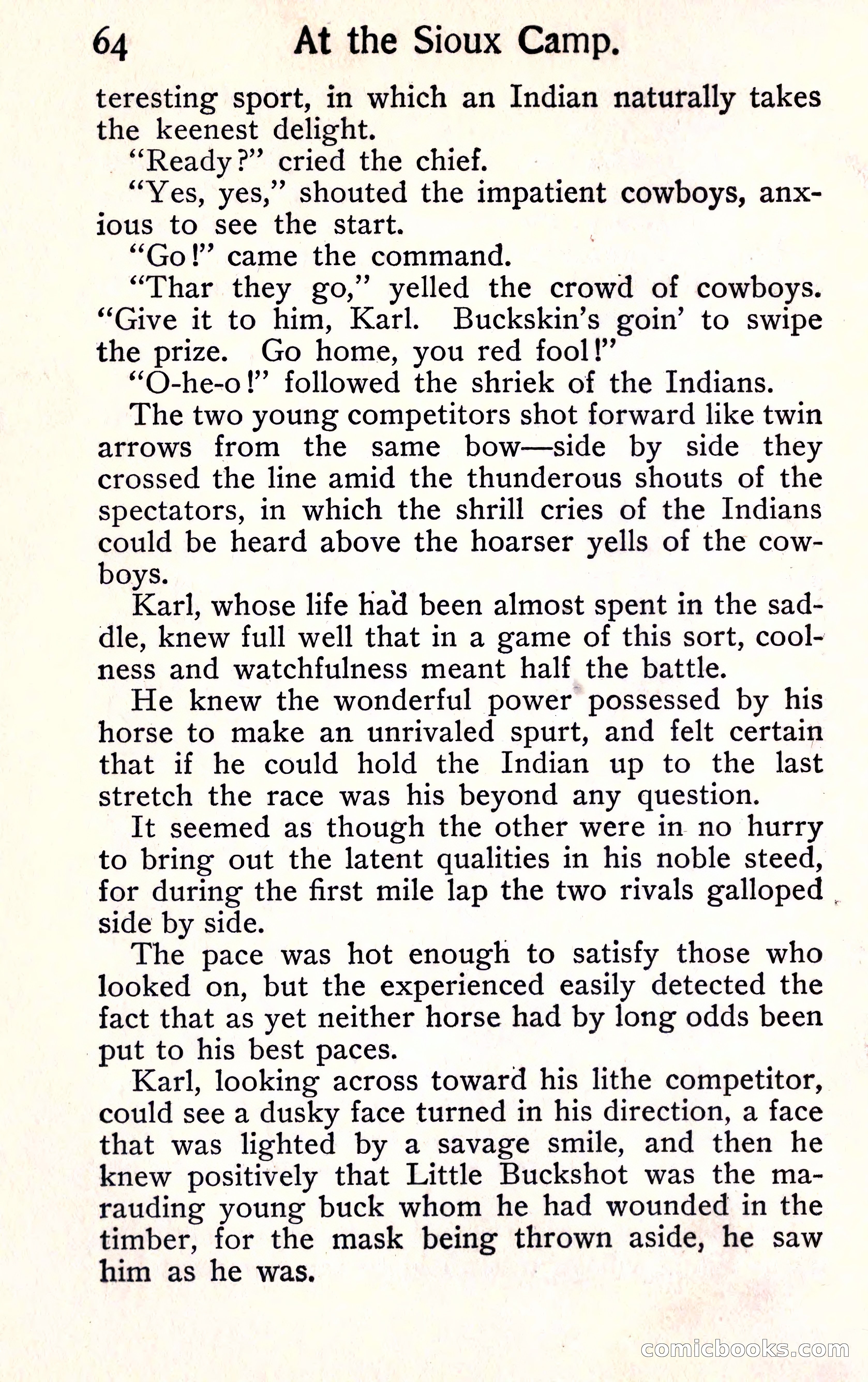 Sunset Ranch: A Story of a Boy's Adventures in the West — page 72 of 291