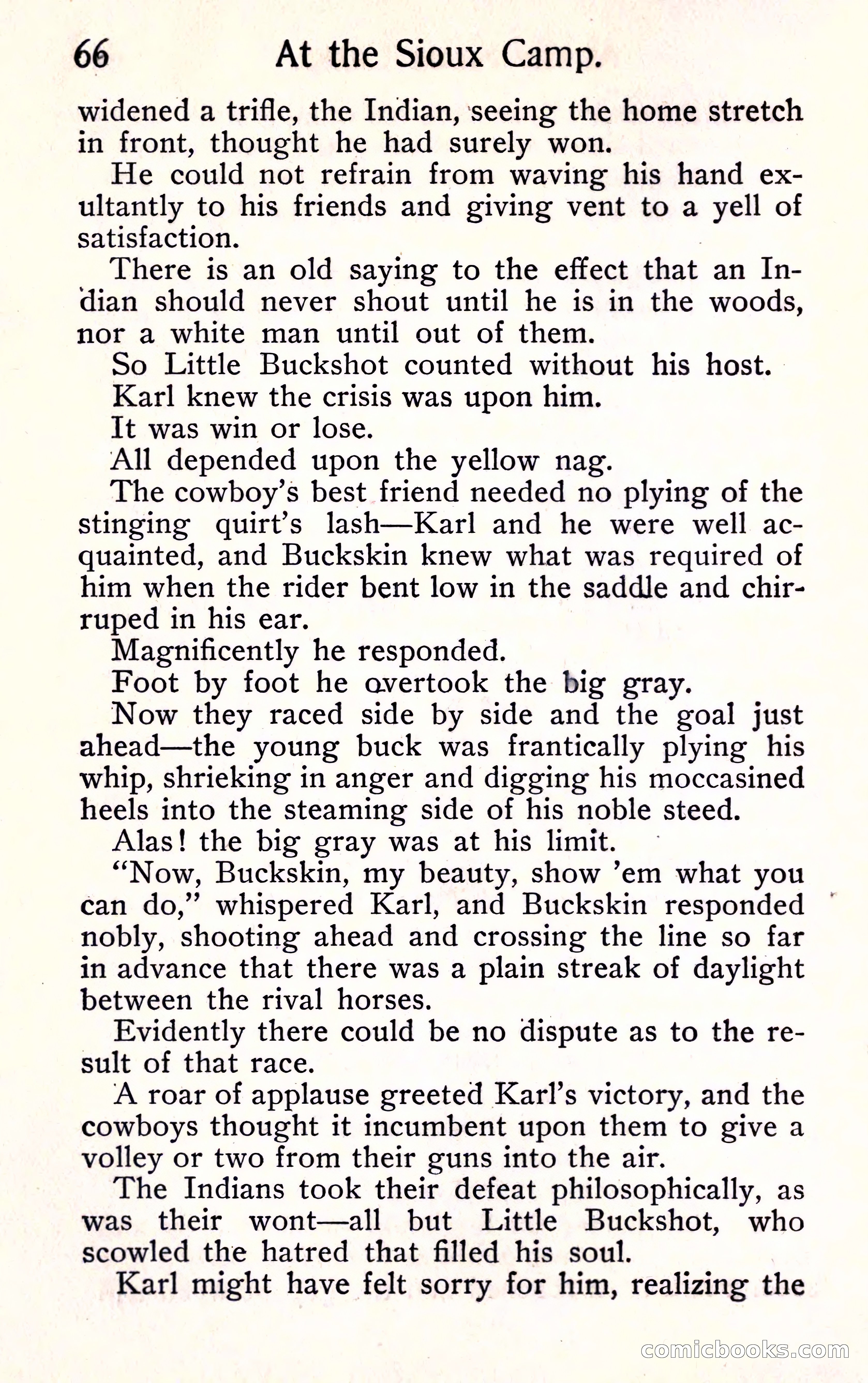 Sunset Ranch: A Story of a Boy's Adventures in the West — page 74 of 291