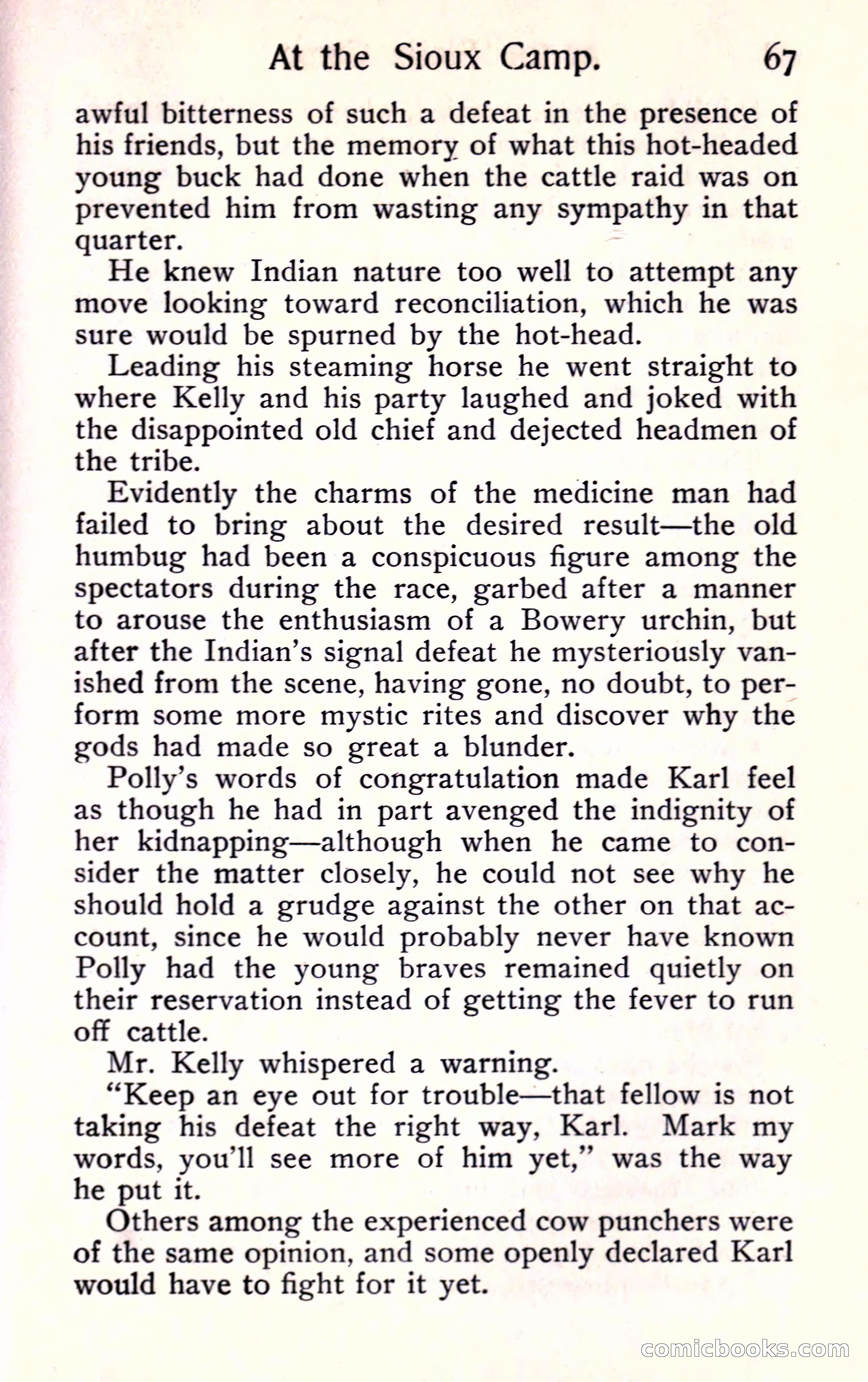Sunset Ranch: A Story of a Boy's Adventures in the West — page 75 of 291