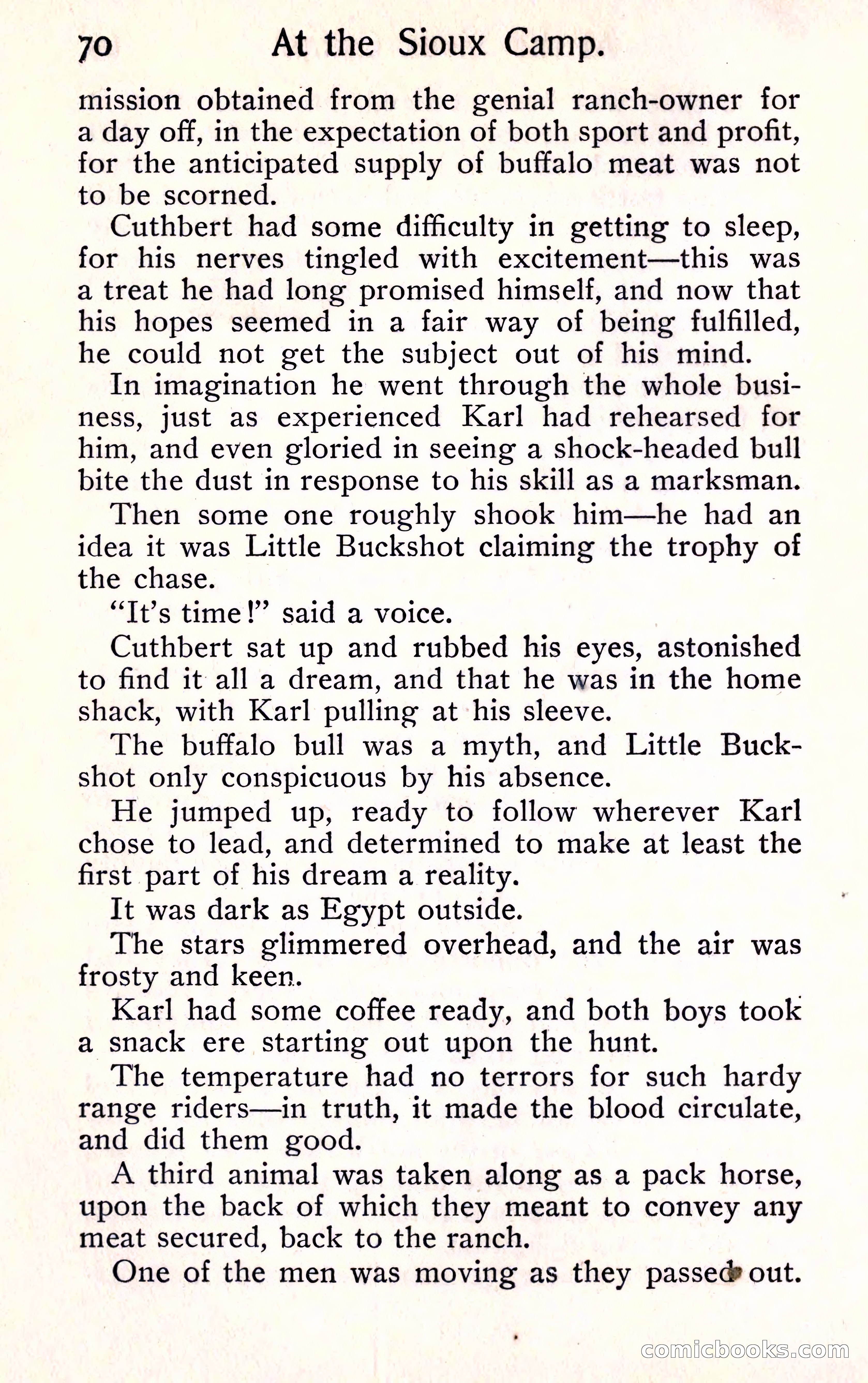Sunset Ranch: A Story of a Boy's Adventures in the West — page 78 of 291