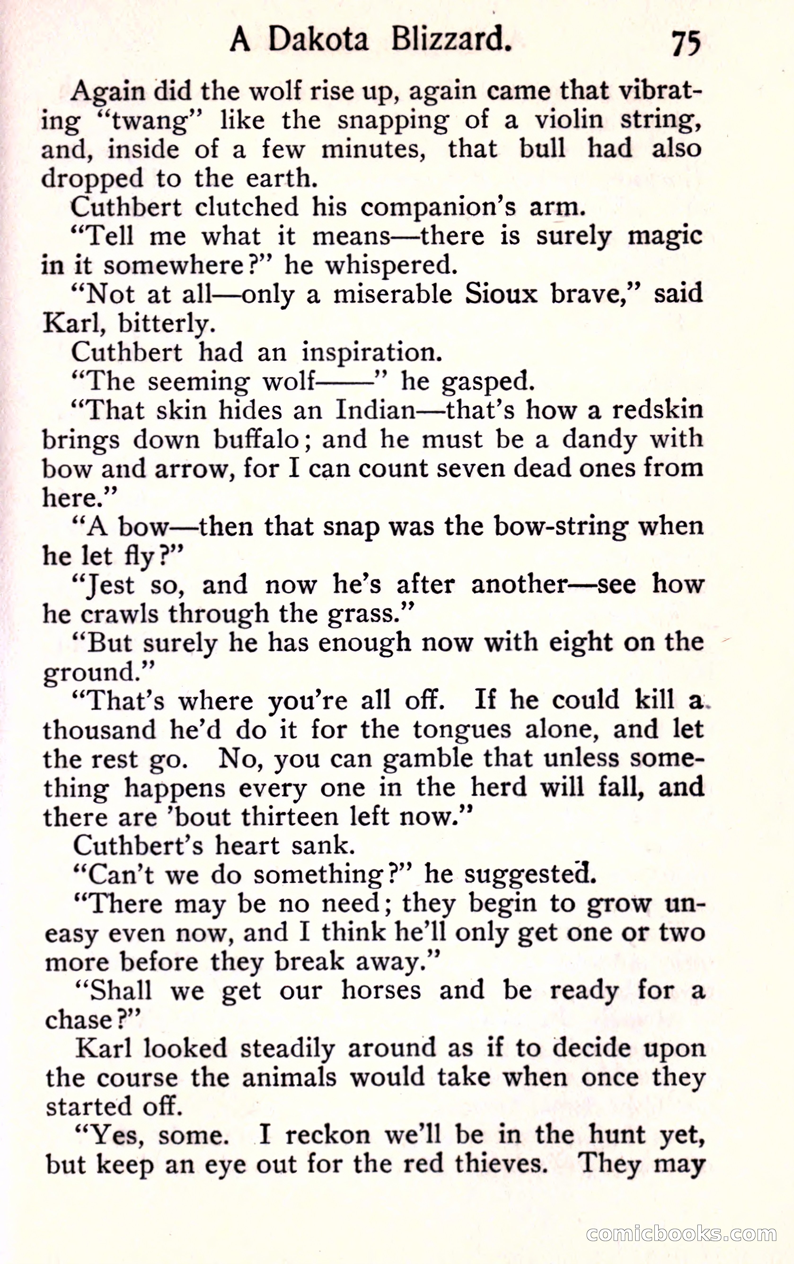 Sunset Ranch: A Story of a Boy's Adventures in the West — page 83 of 291