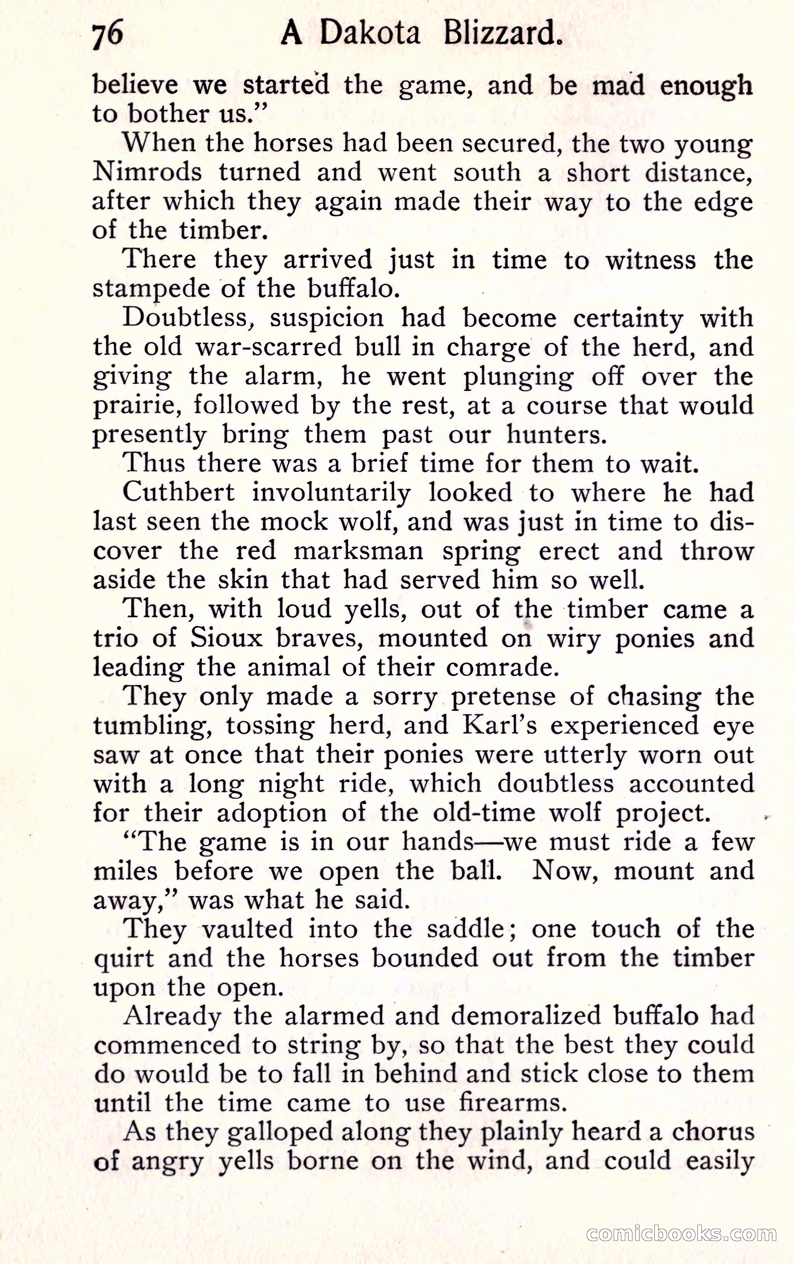 Sunset Ranch: A Story of a Boy's Adventures in the West — page 84 of 291