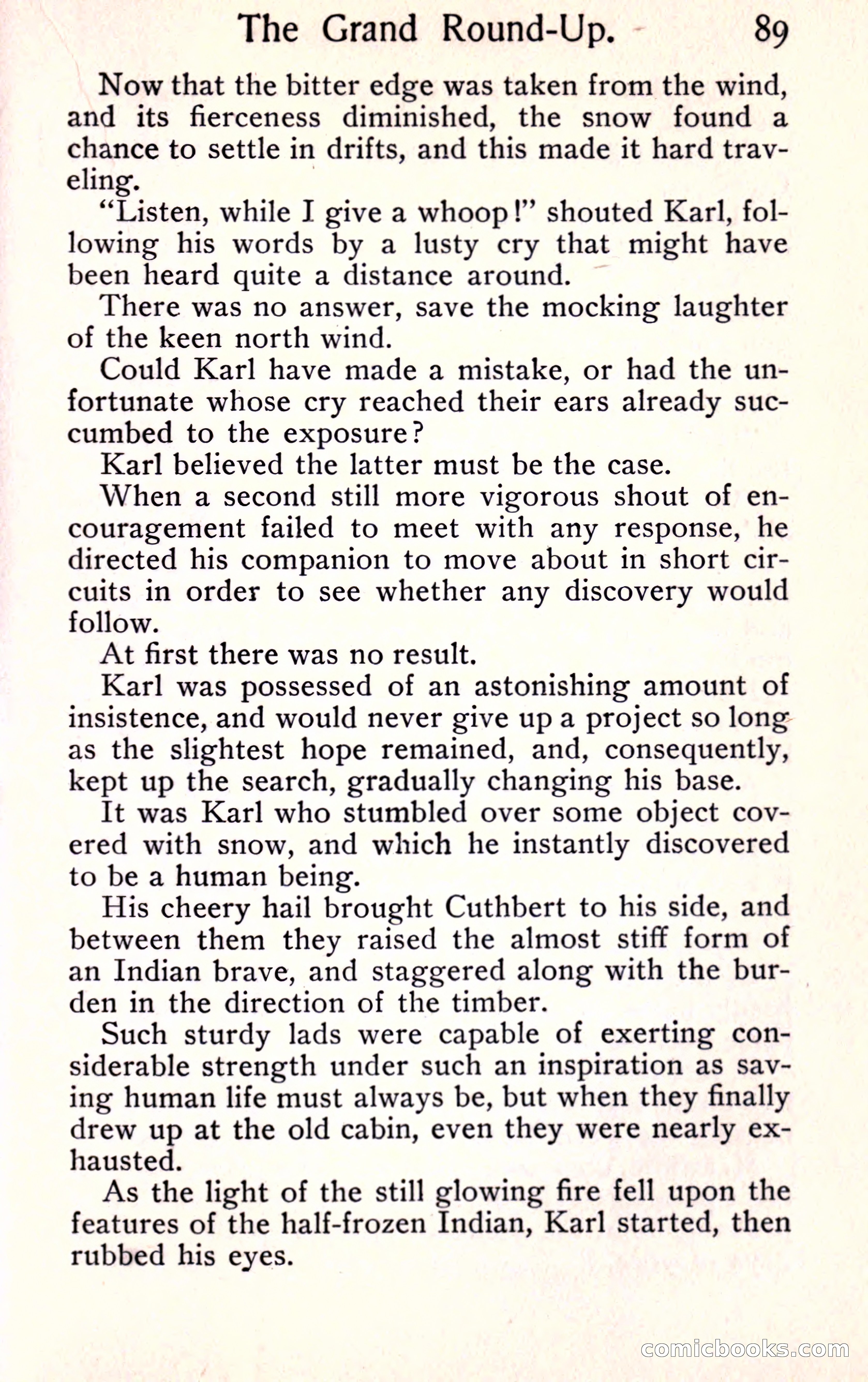 Sunset Ranch: A Story of a Boy's Adventures in the West — page 97 of 291