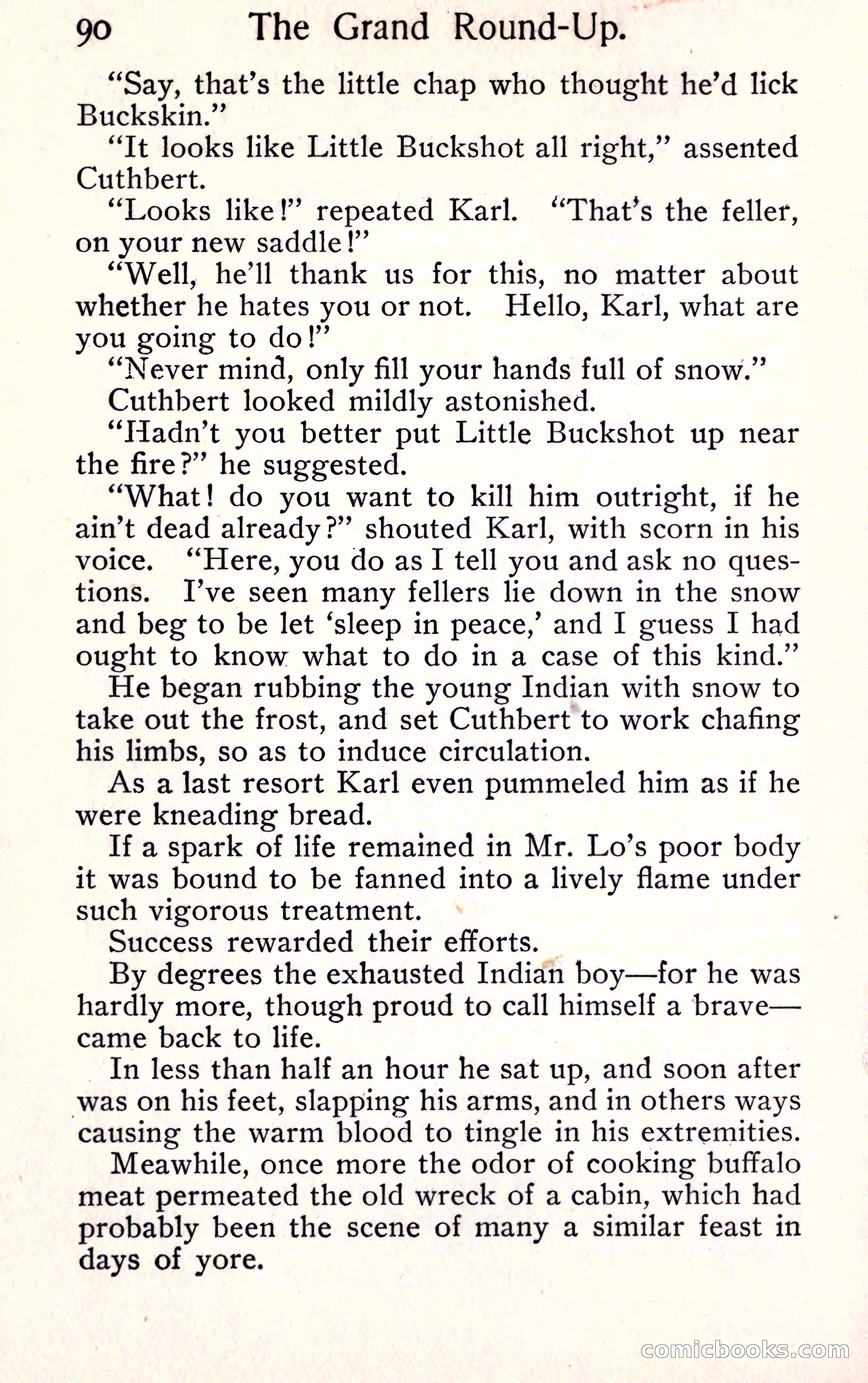 Sunset Ranch: A Story of a Boy's Adventures in the West — page 98 of 291