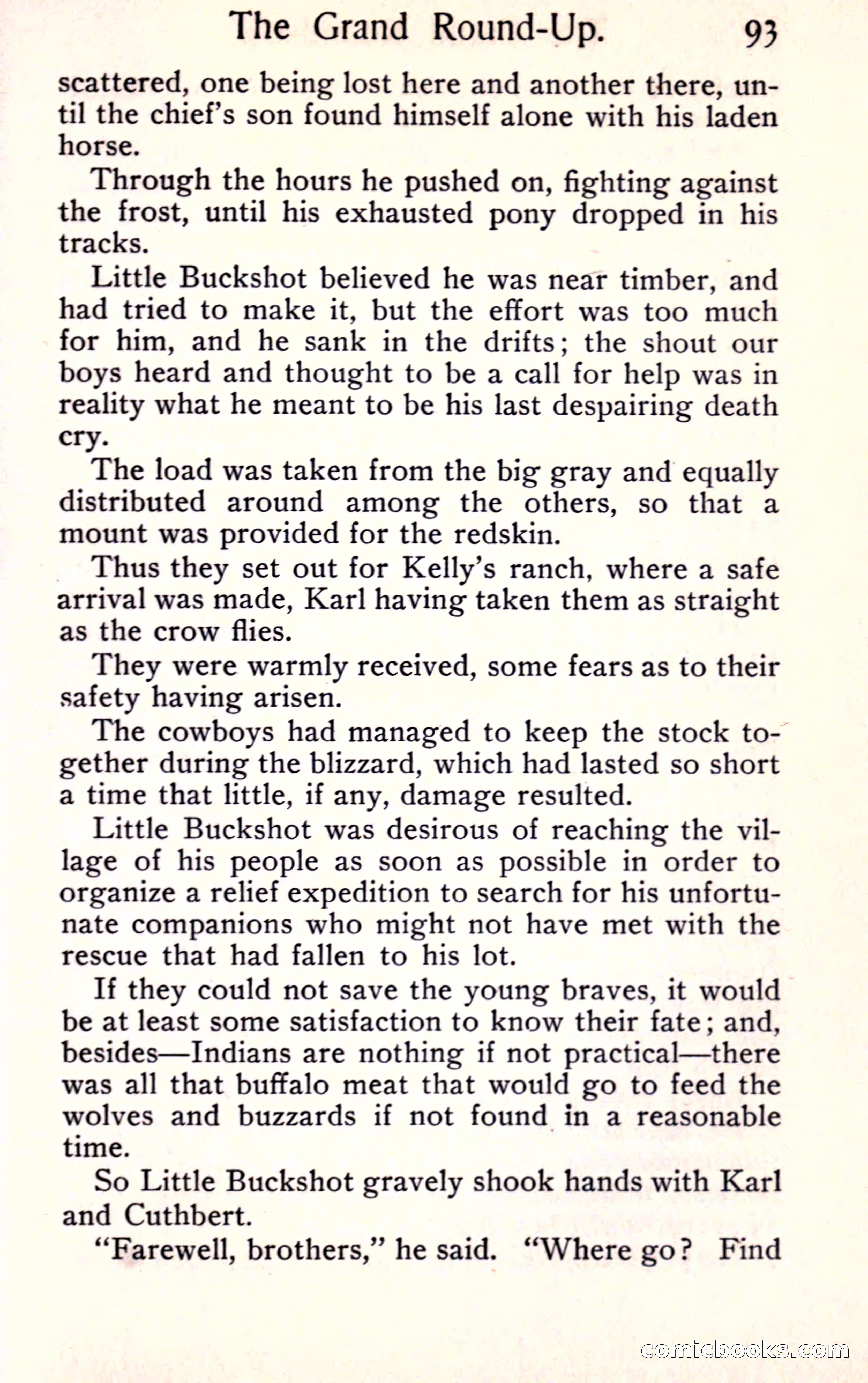 Sunset Ranch: A Story of a Boy's Adventures in the West — page 101 of 291