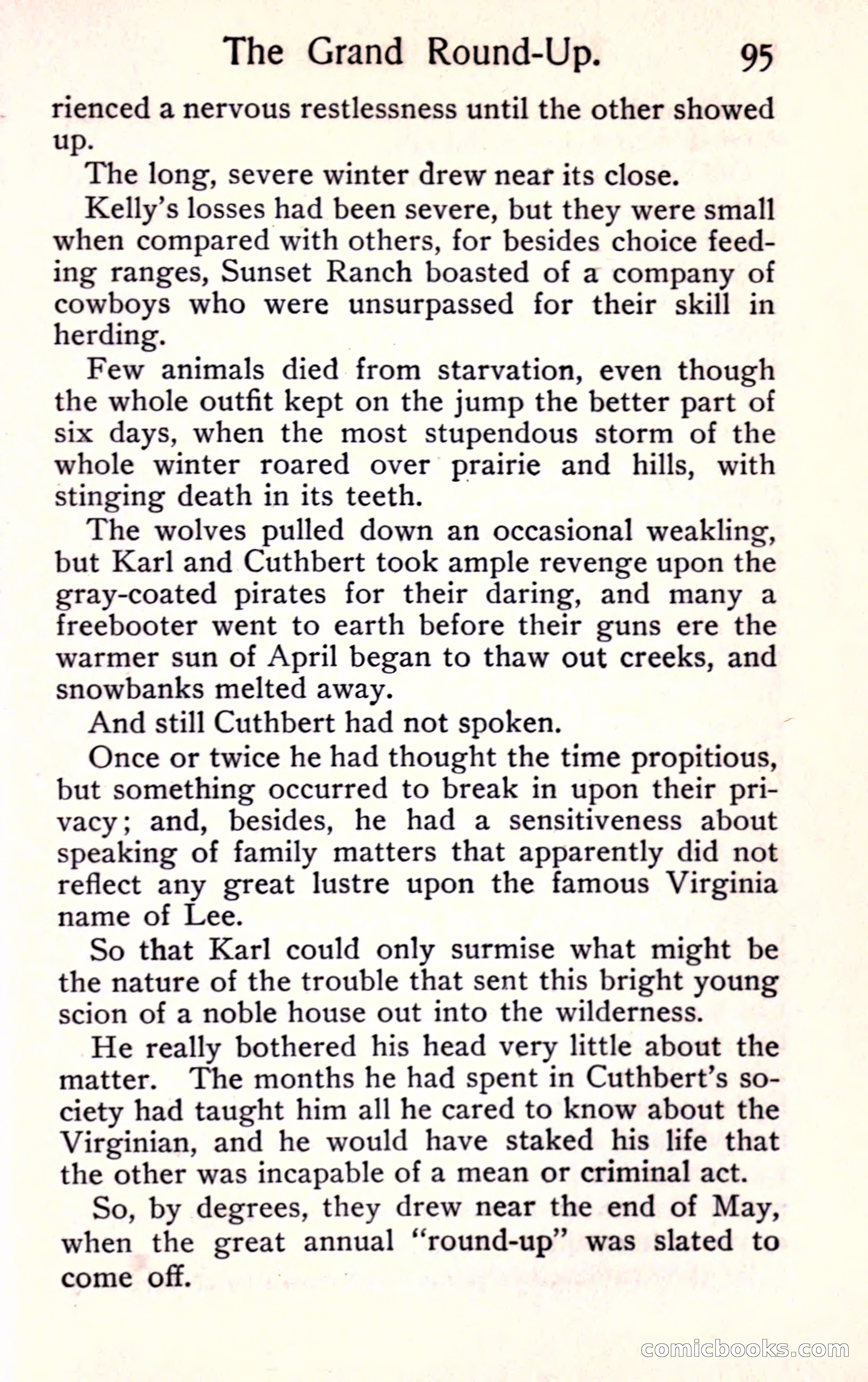 Sunset Ranch: A Story of a Boy's Adventures in the West — page 103 of 291
