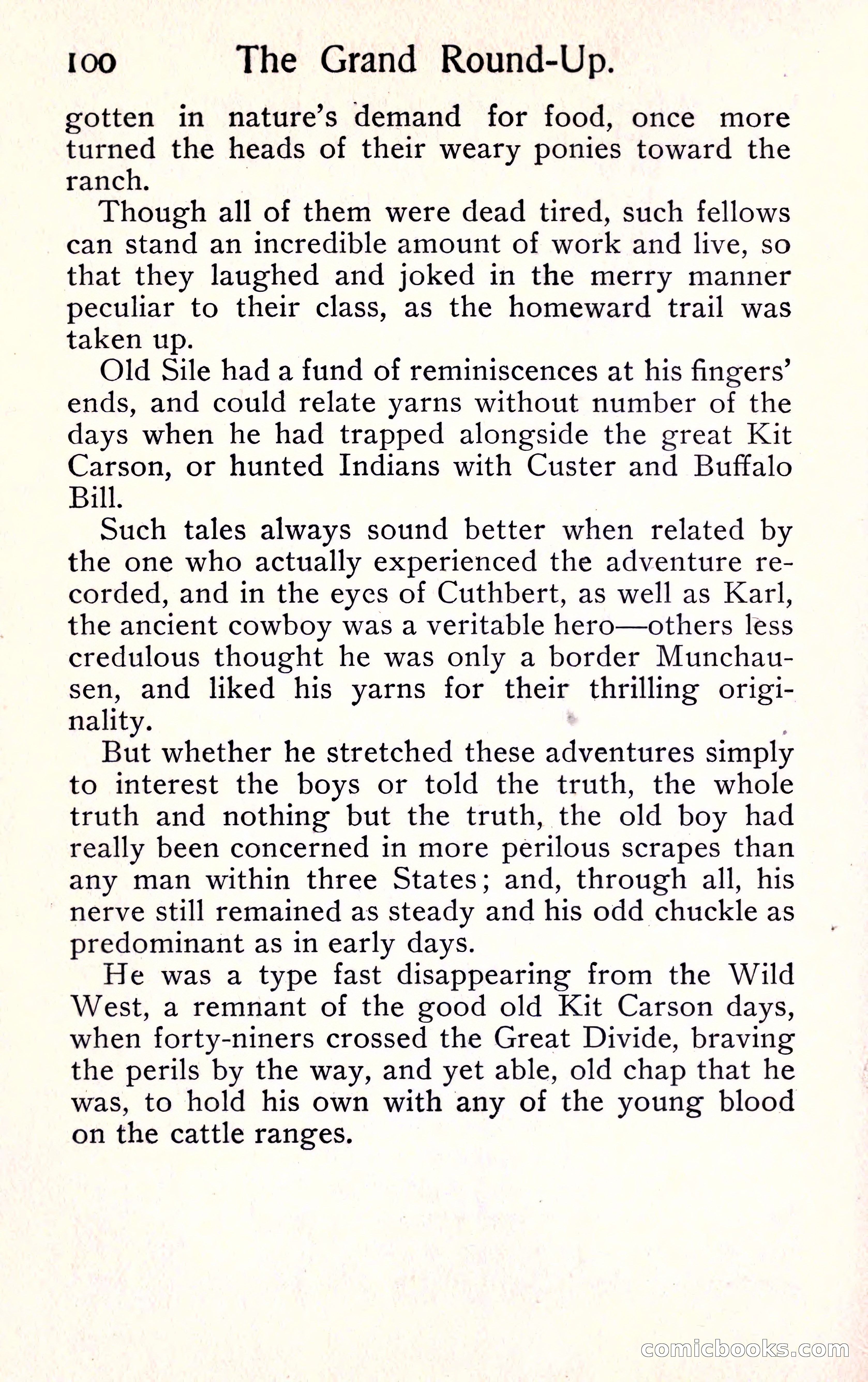 Sunset Ranch: A Story of a Boy's Adventures in the West — page 108 of 291