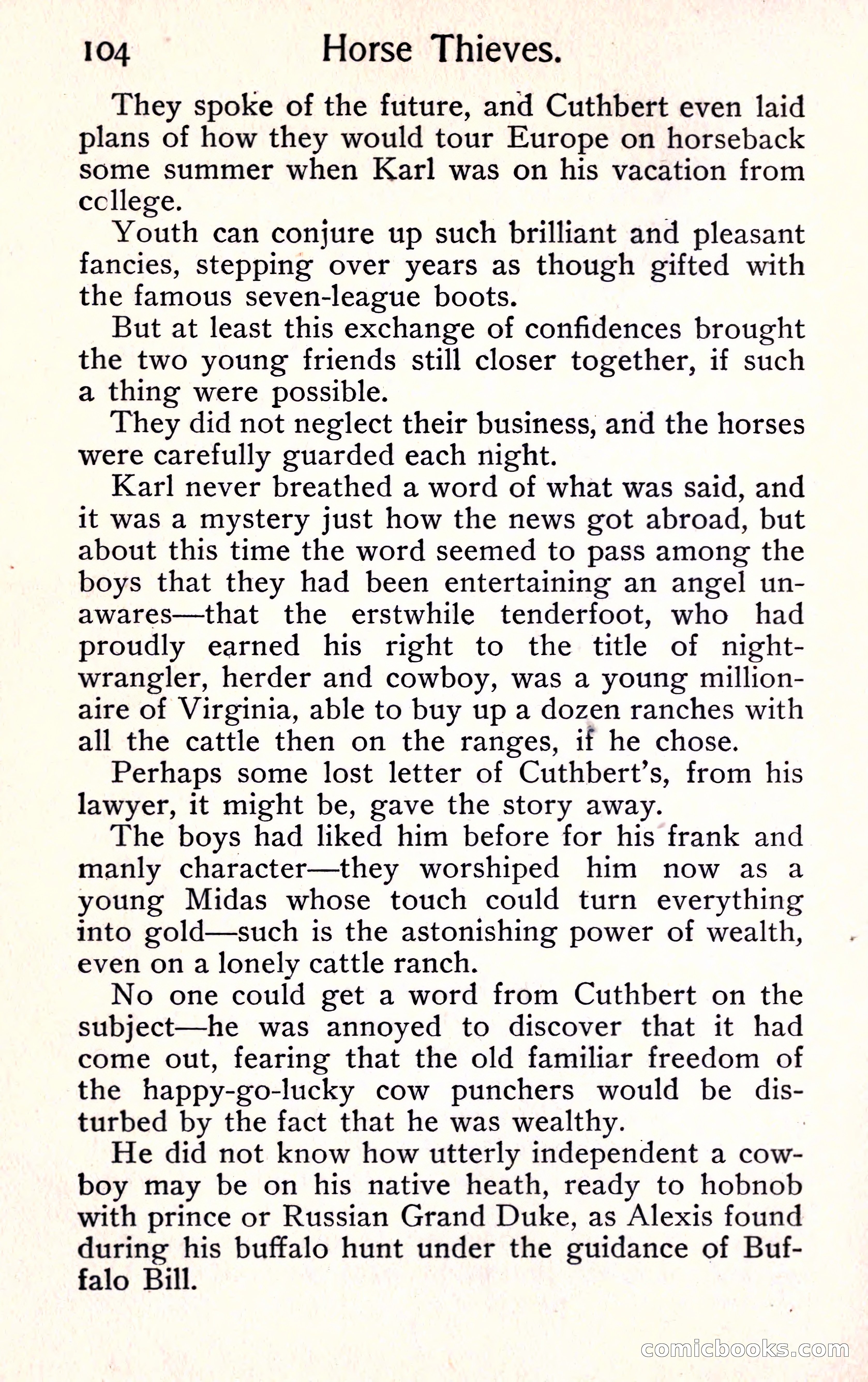 Sunset Ranch: A Story of a Boy's Adventures in the West — page 112 of 291