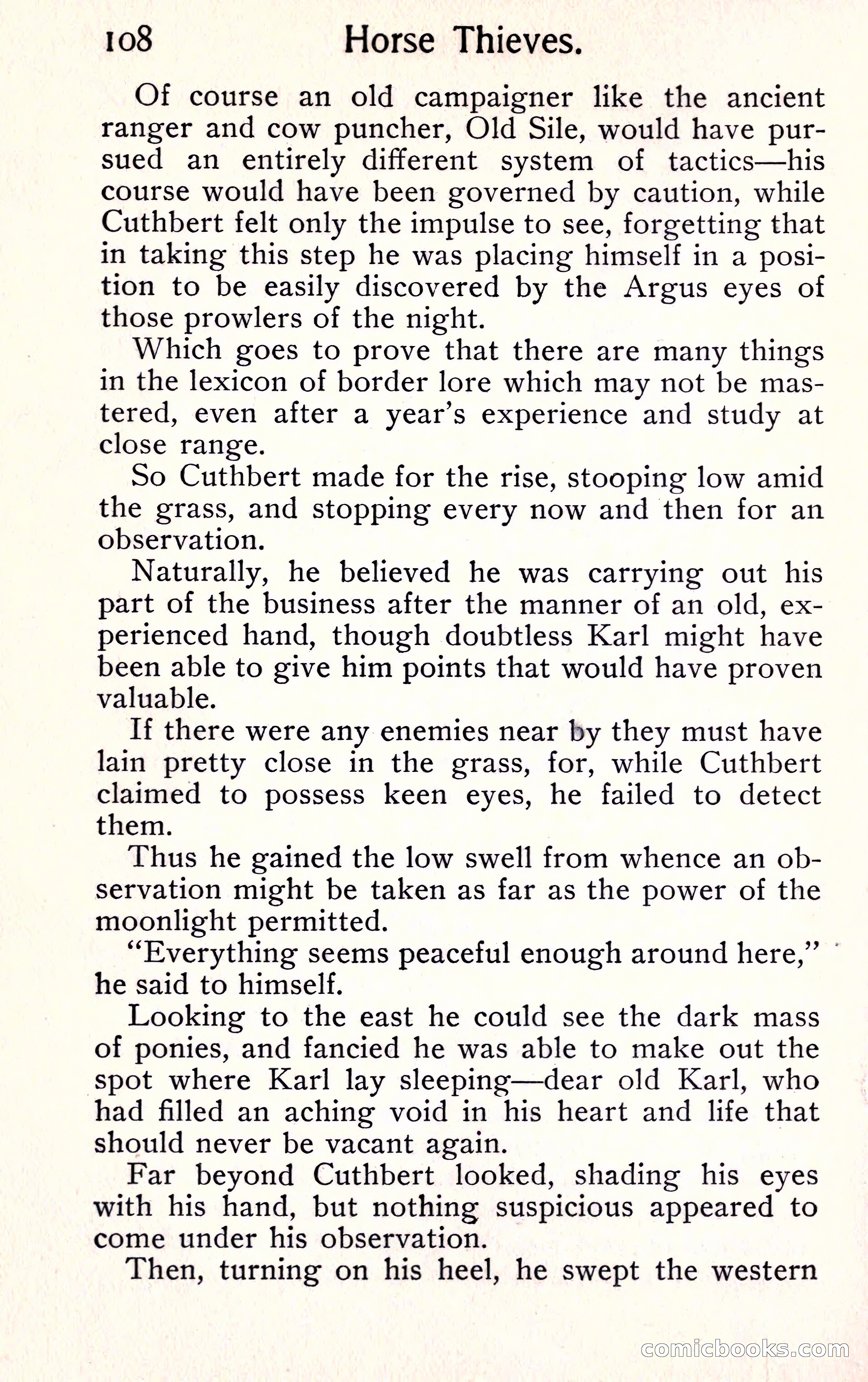 Sunset Ranch: A Story of a Boy's Adventures in the West — page 116 of 291