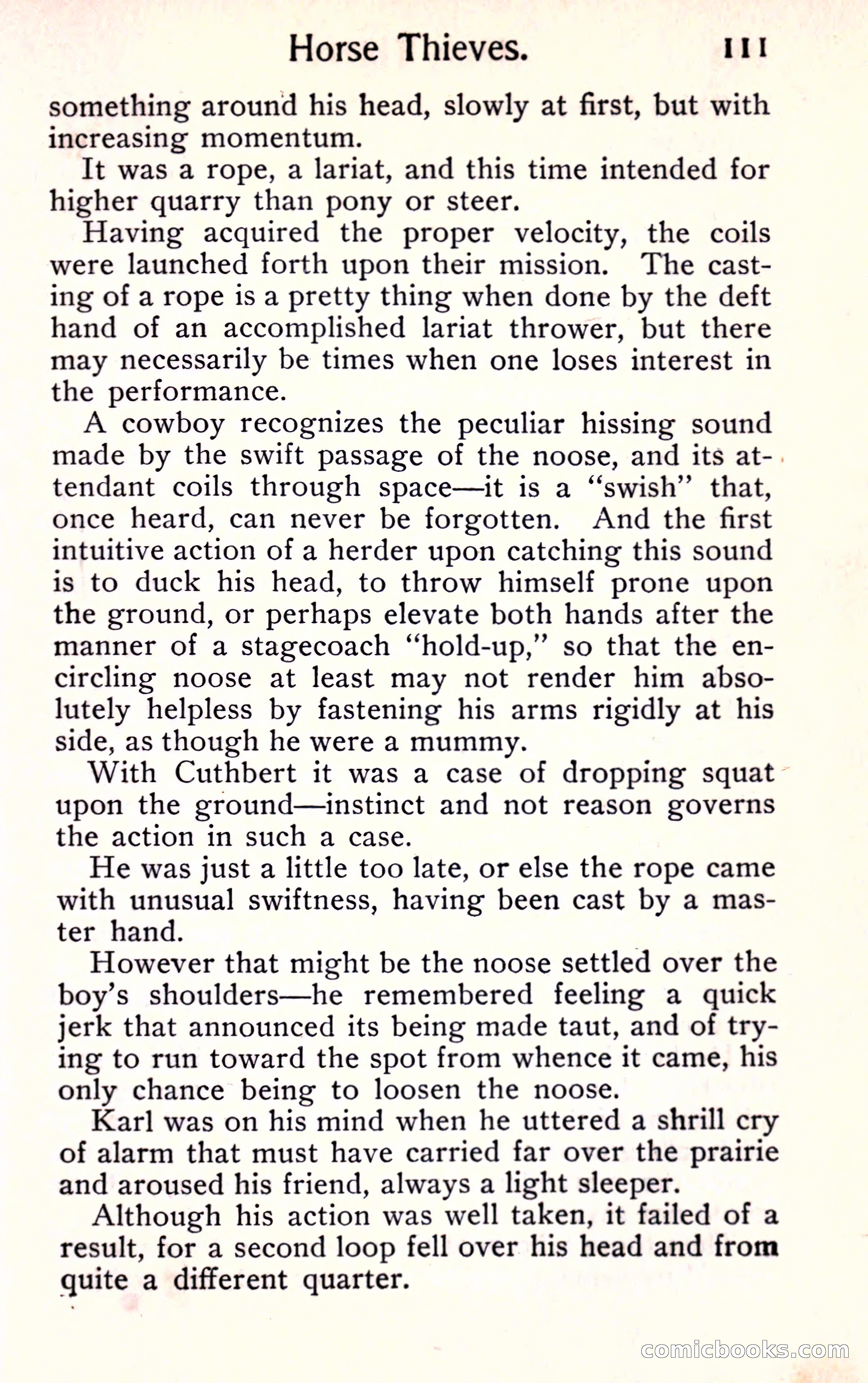 Sunset Ranch: A Story of a Boy's Adventures in the West — page 121 of 291