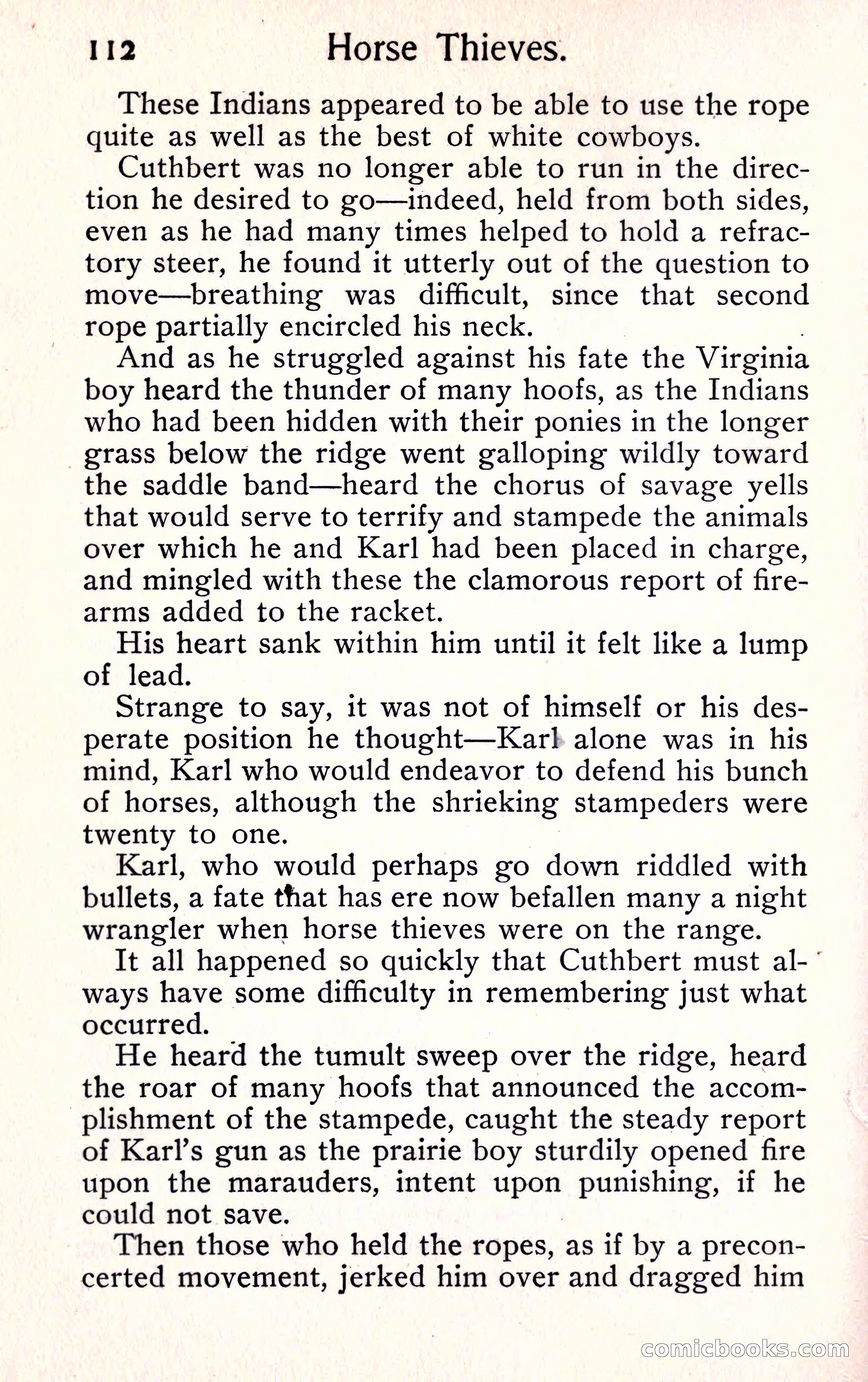 Sunset Ranch: A Story of a Boy's Adventures in the West — page 122 of 291