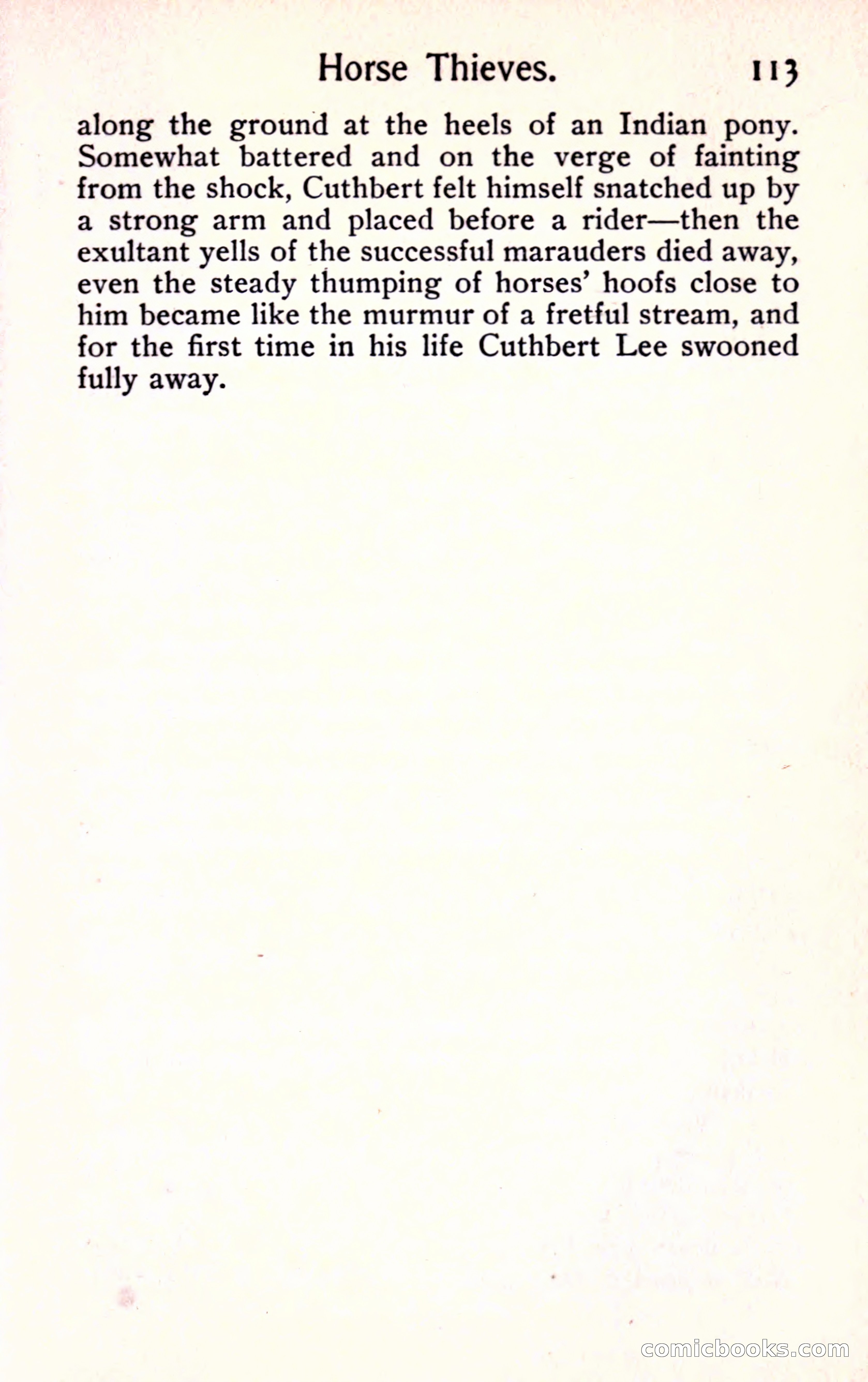 Sunset Ranch: A Story of a Boy's Adventures in the West — page 123 of 291