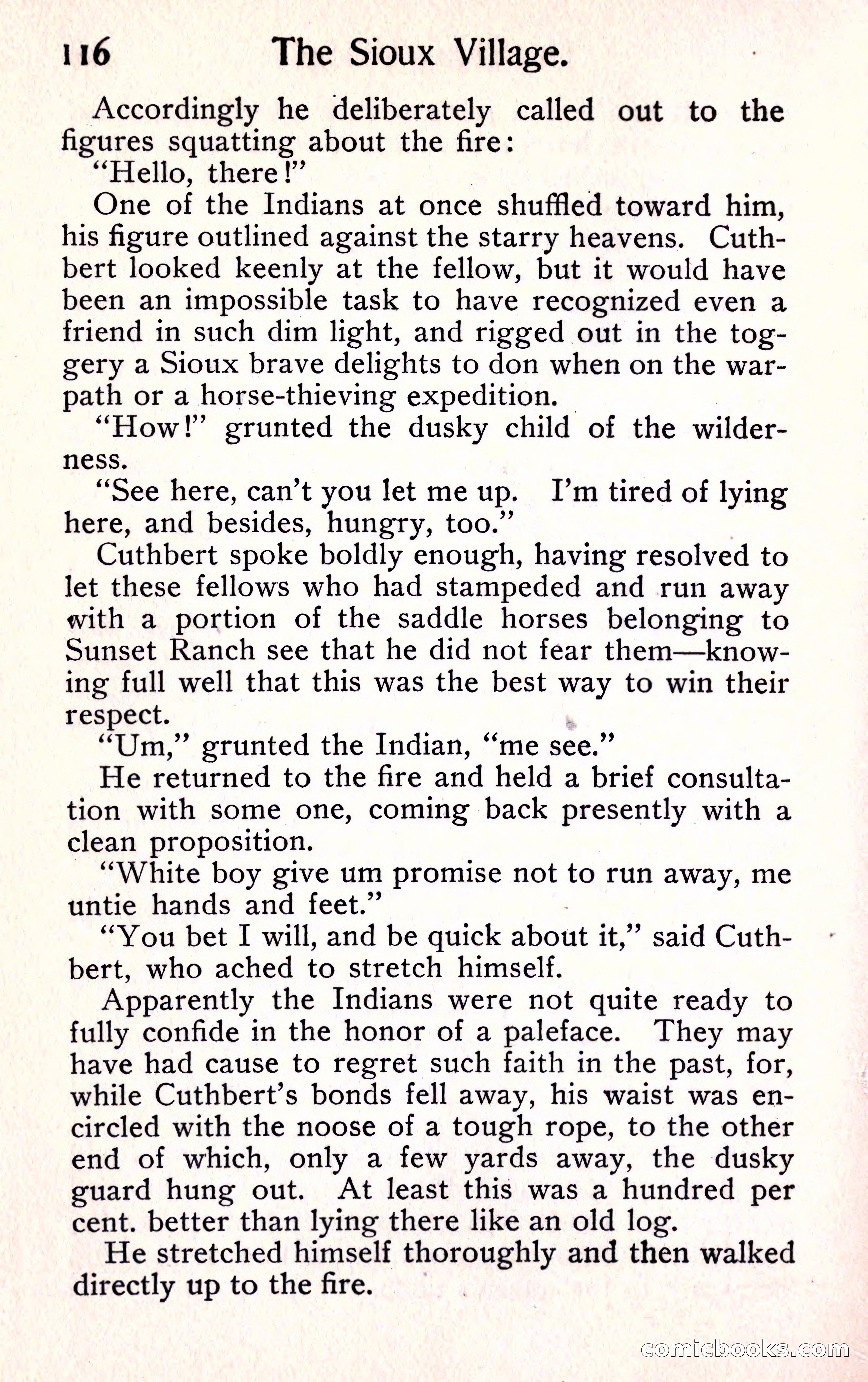 Sunset Ranch: A Story of a Boy's Adventures in the West — page 126 of 291