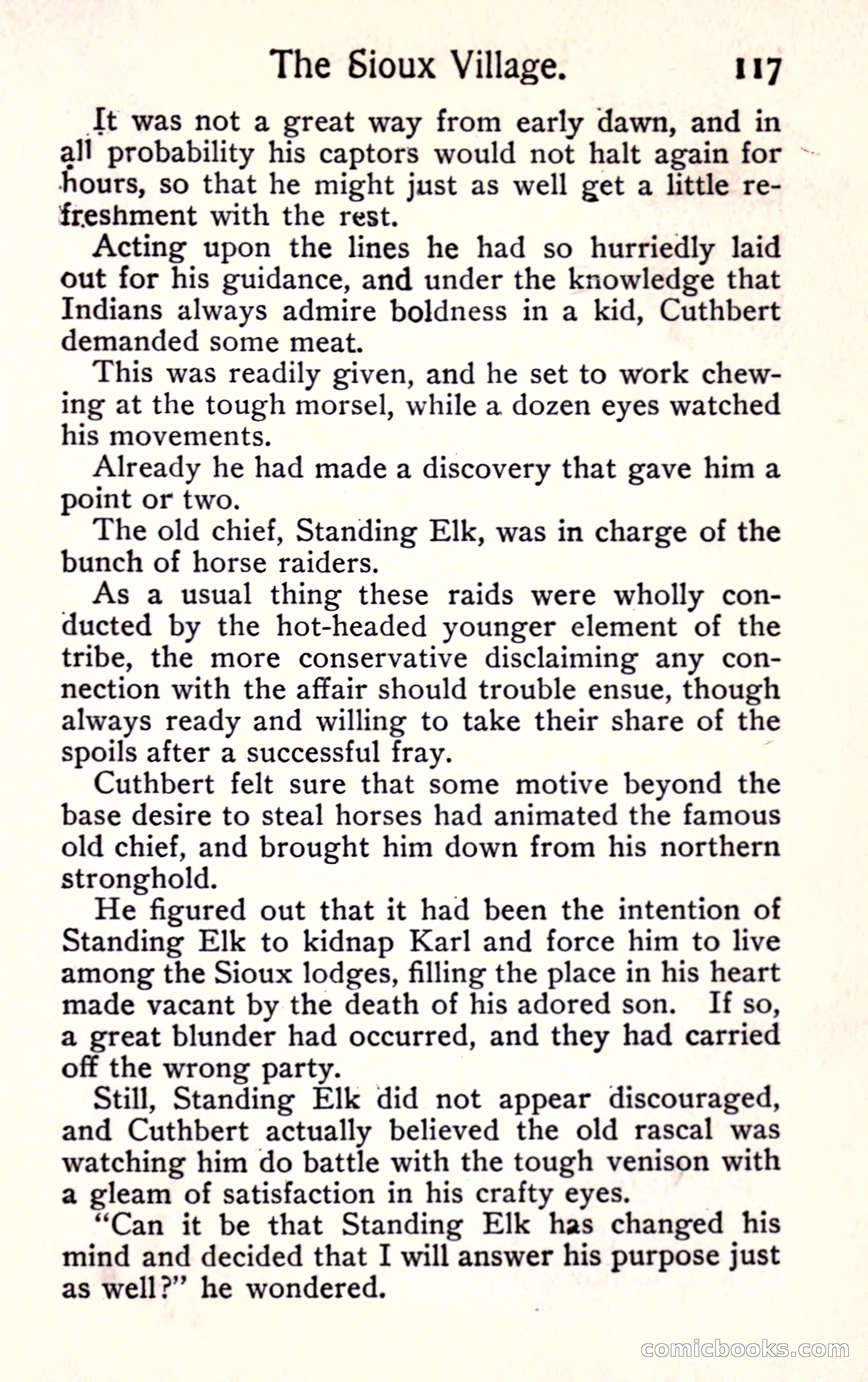 Sunset Ranch: A Story of a Boy's Adventures in the West — page 127 of 291