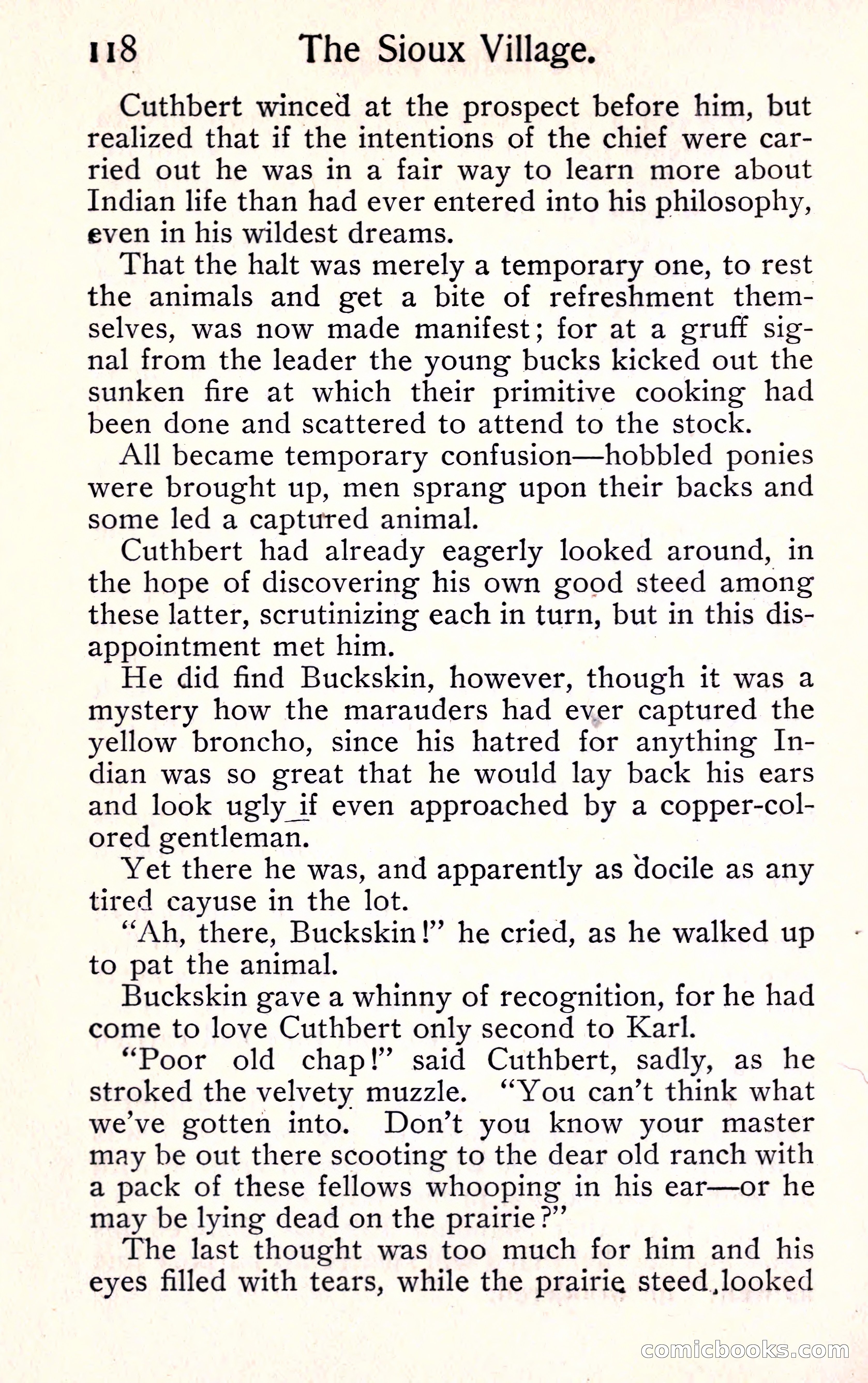 Sunset Ranch: A Story of a Boy's Adventures in the West — page 128 of 291