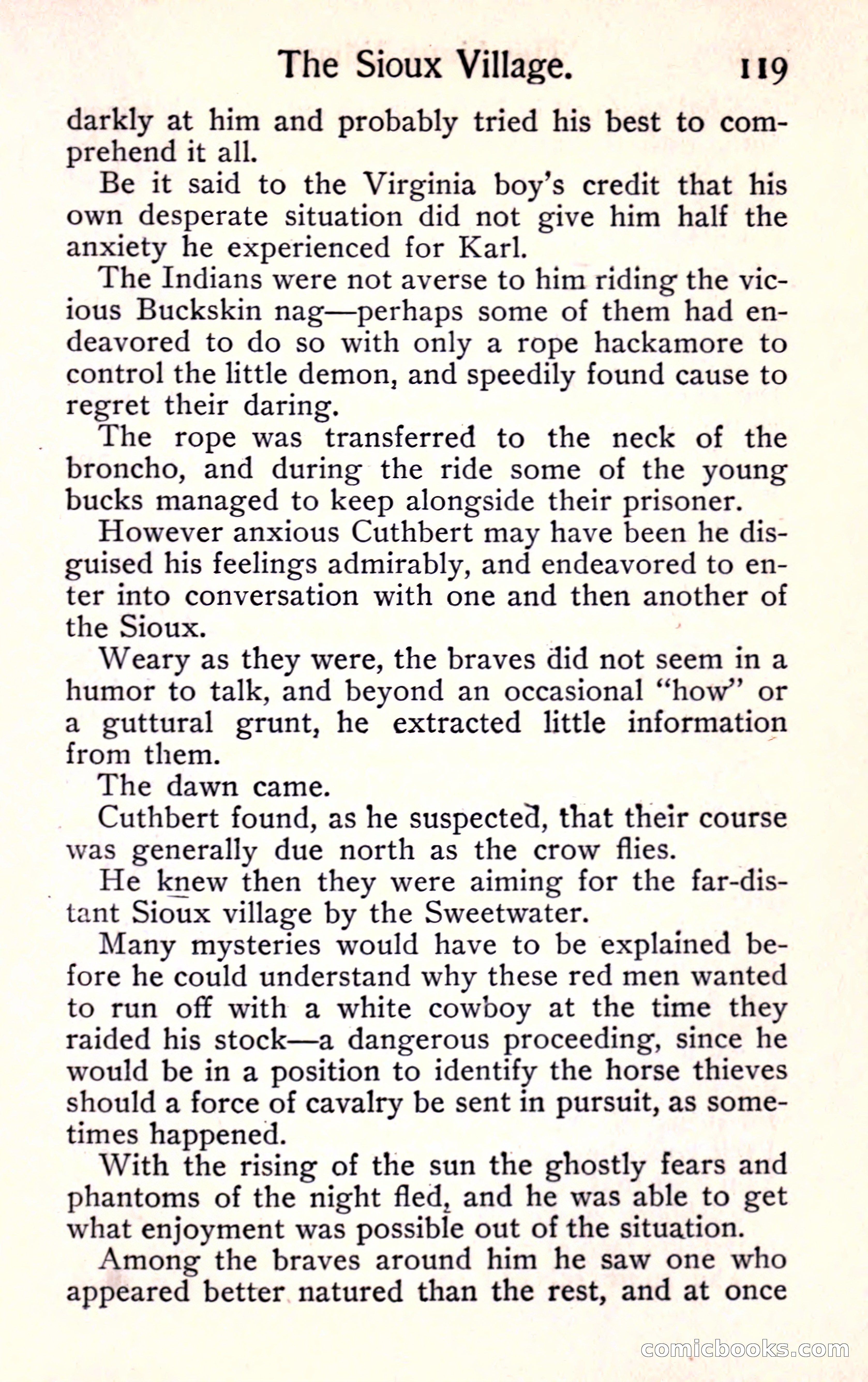 Sunset Ranch: A Story of a Boy's Adventures in the West — page 129 of 291