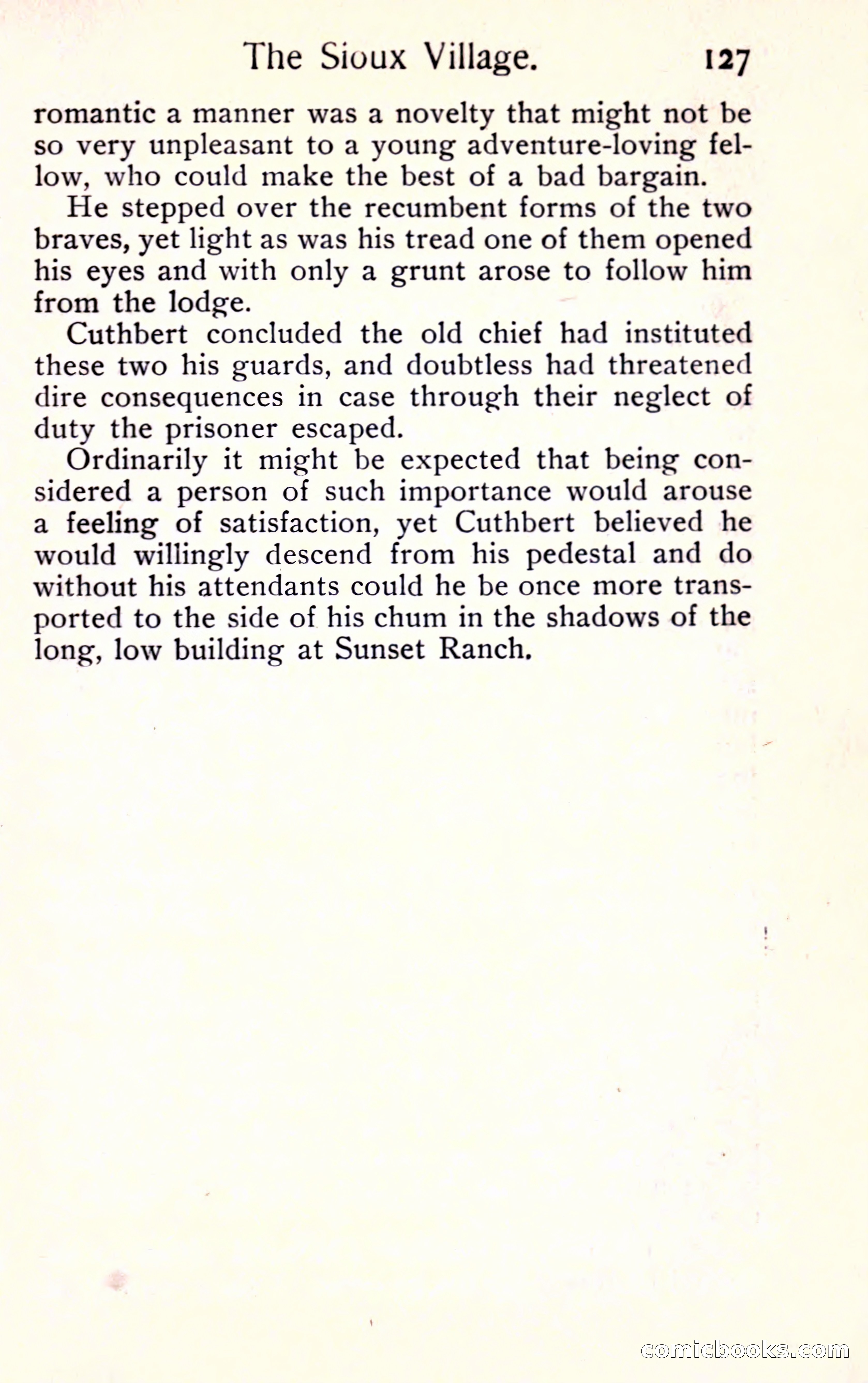 Sunset Ranch: A Story of a Boy's Adventures in the West — page 137 of 291
