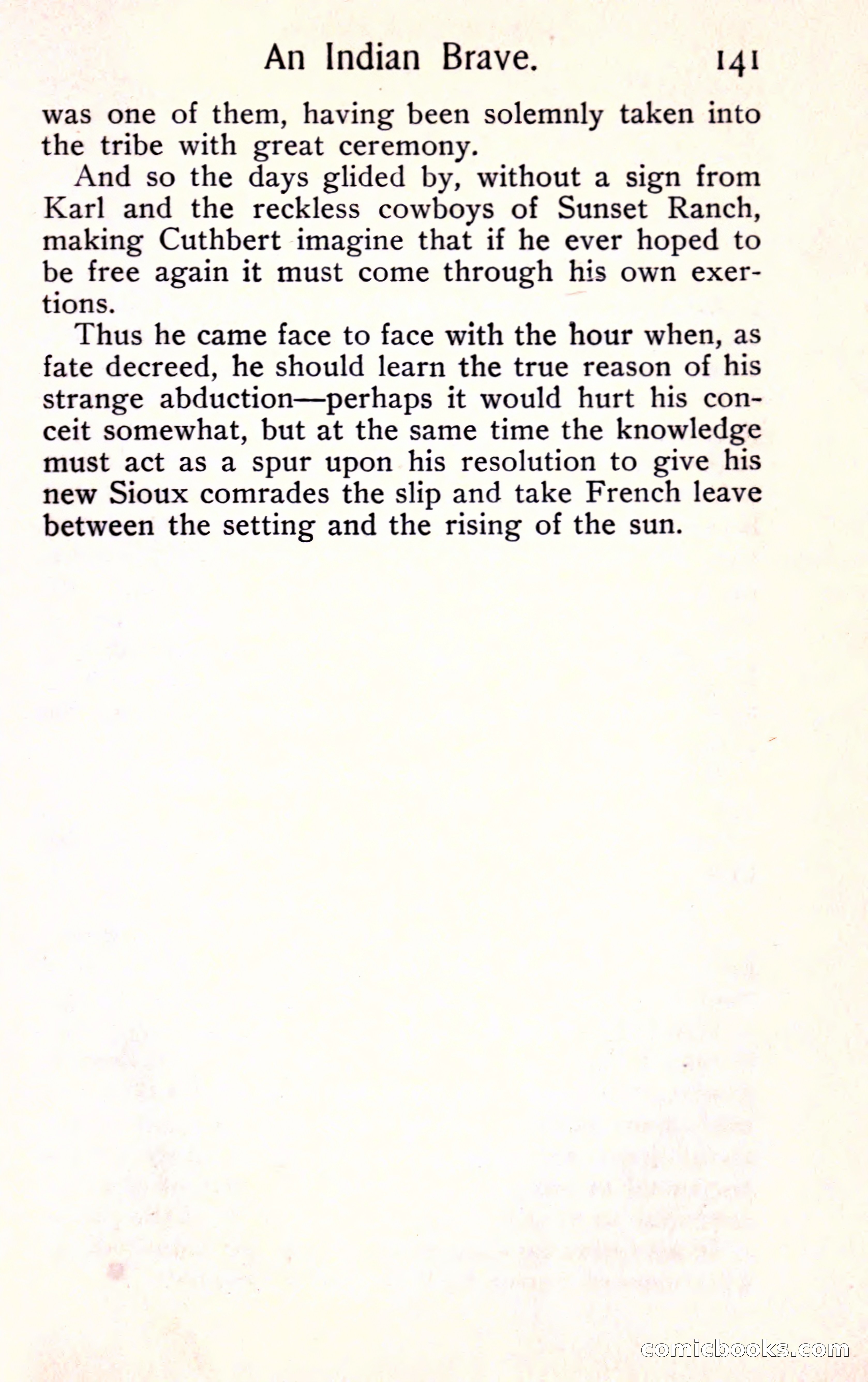 Sunset Ranch: A Story of a Boy's Adventures in the West — page 153 of 291