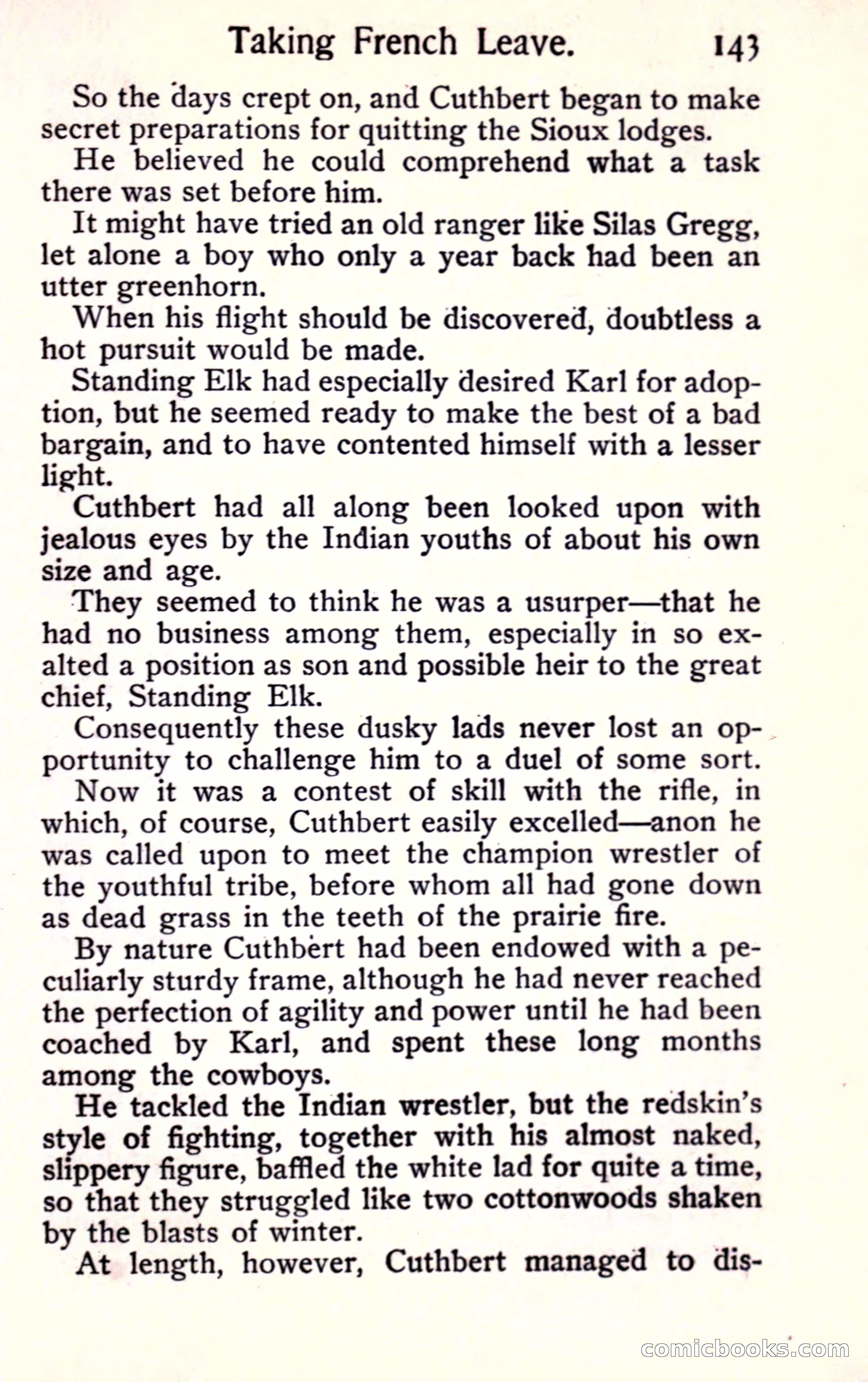 Sunset Ranch: A Story of a Boy's Adventures in the West — page 155 of 291