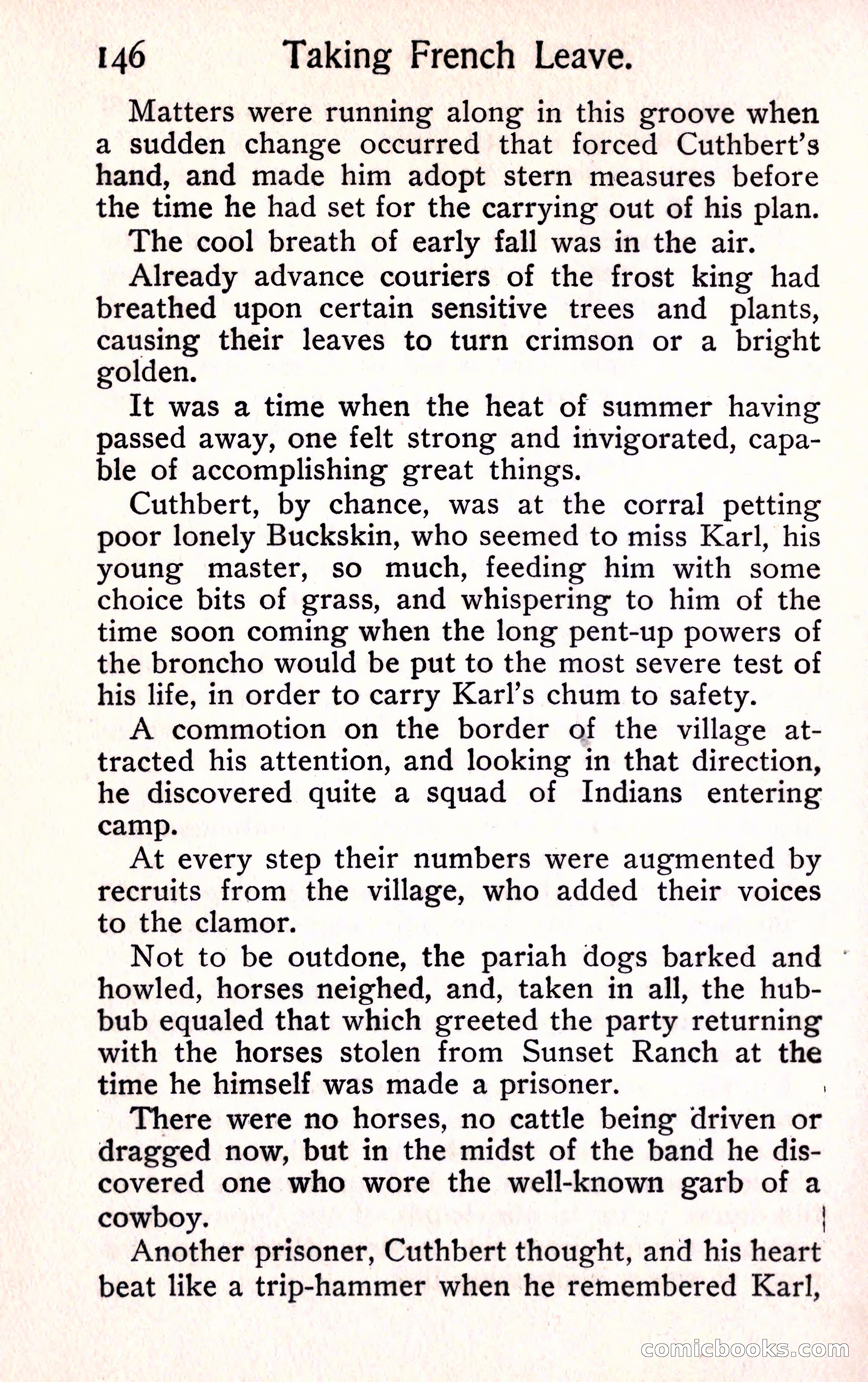 Sunset Ranch: A Story of a Boy's Adventures in the West — page 158 of 291
