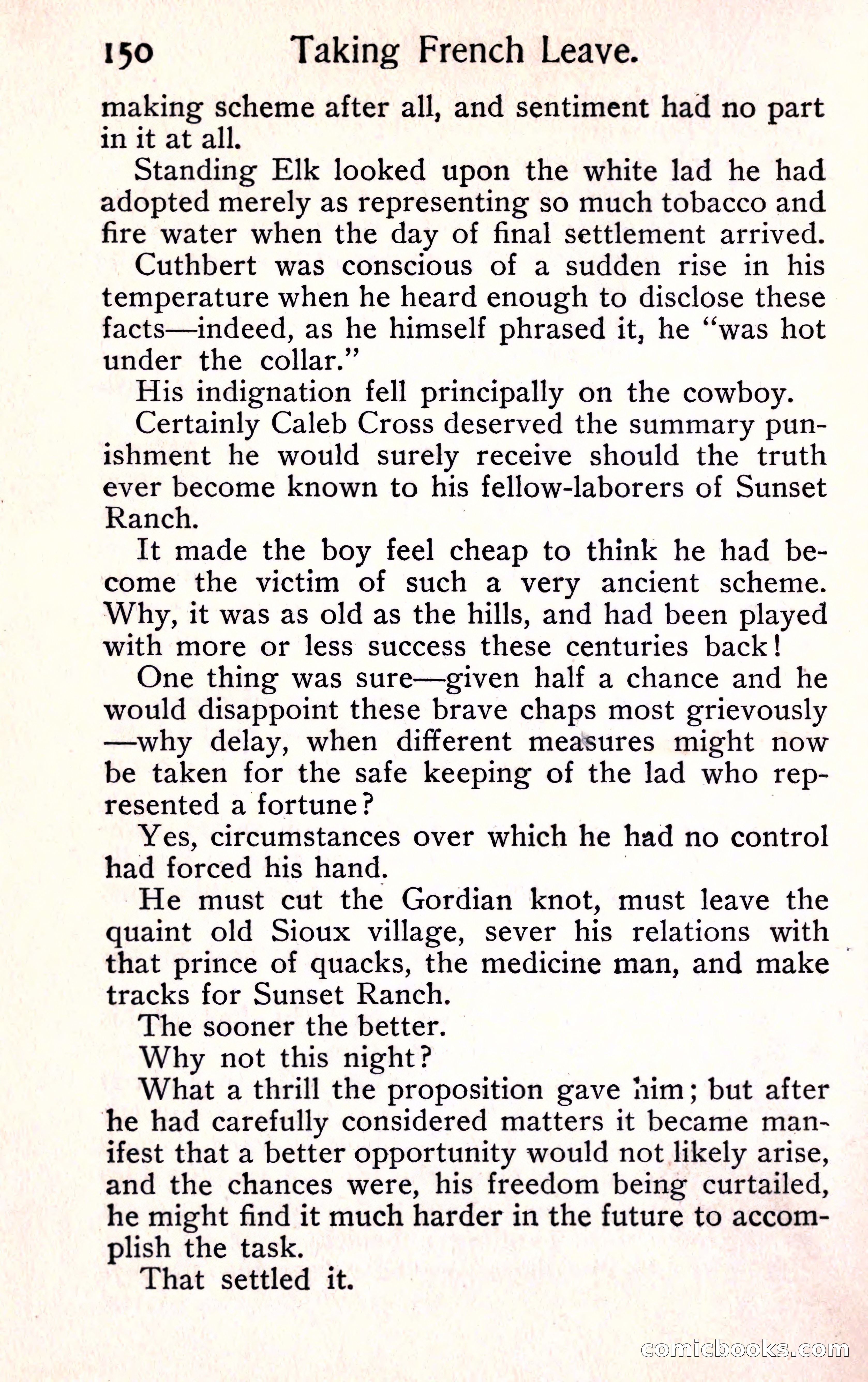 Sunset Ranch: A Story of a Boy's Adventures in the West — page 162 of 291