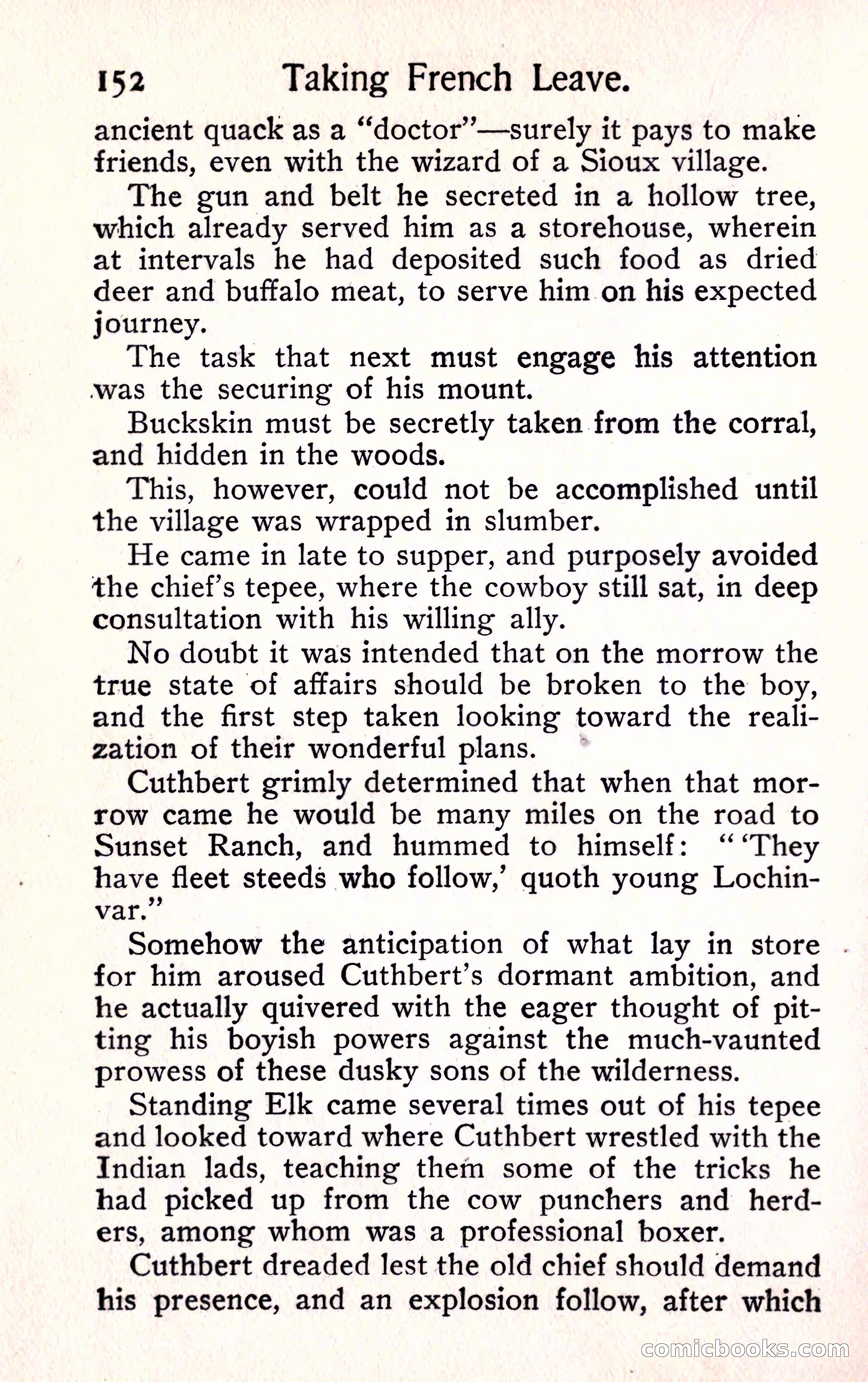 Sunset Ranch: A Story of a Boy's Adventures in the West — page 164 of 291