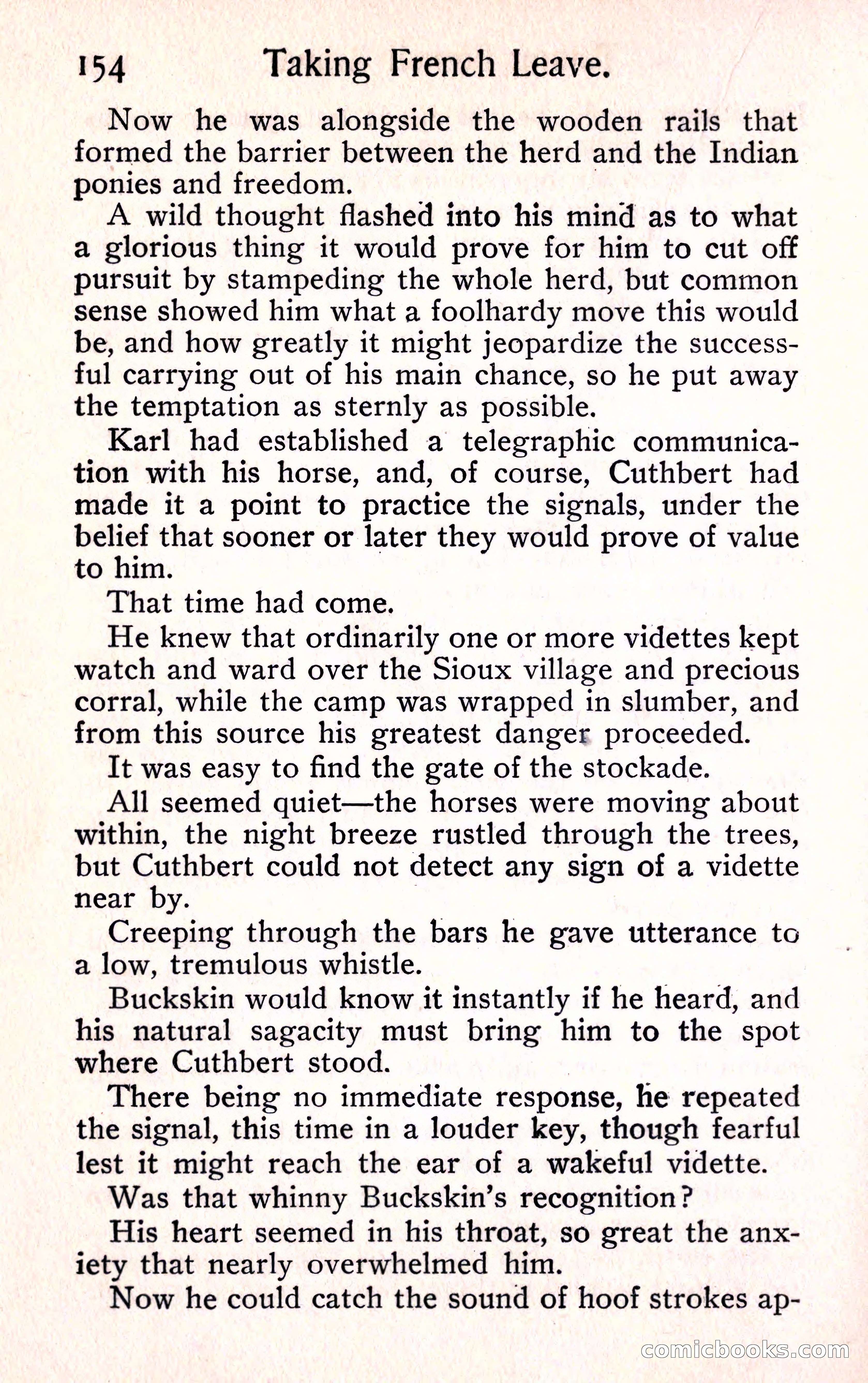 Sunset Ranch: A Story of a Boy's Adventures in the West — page 166 of 291