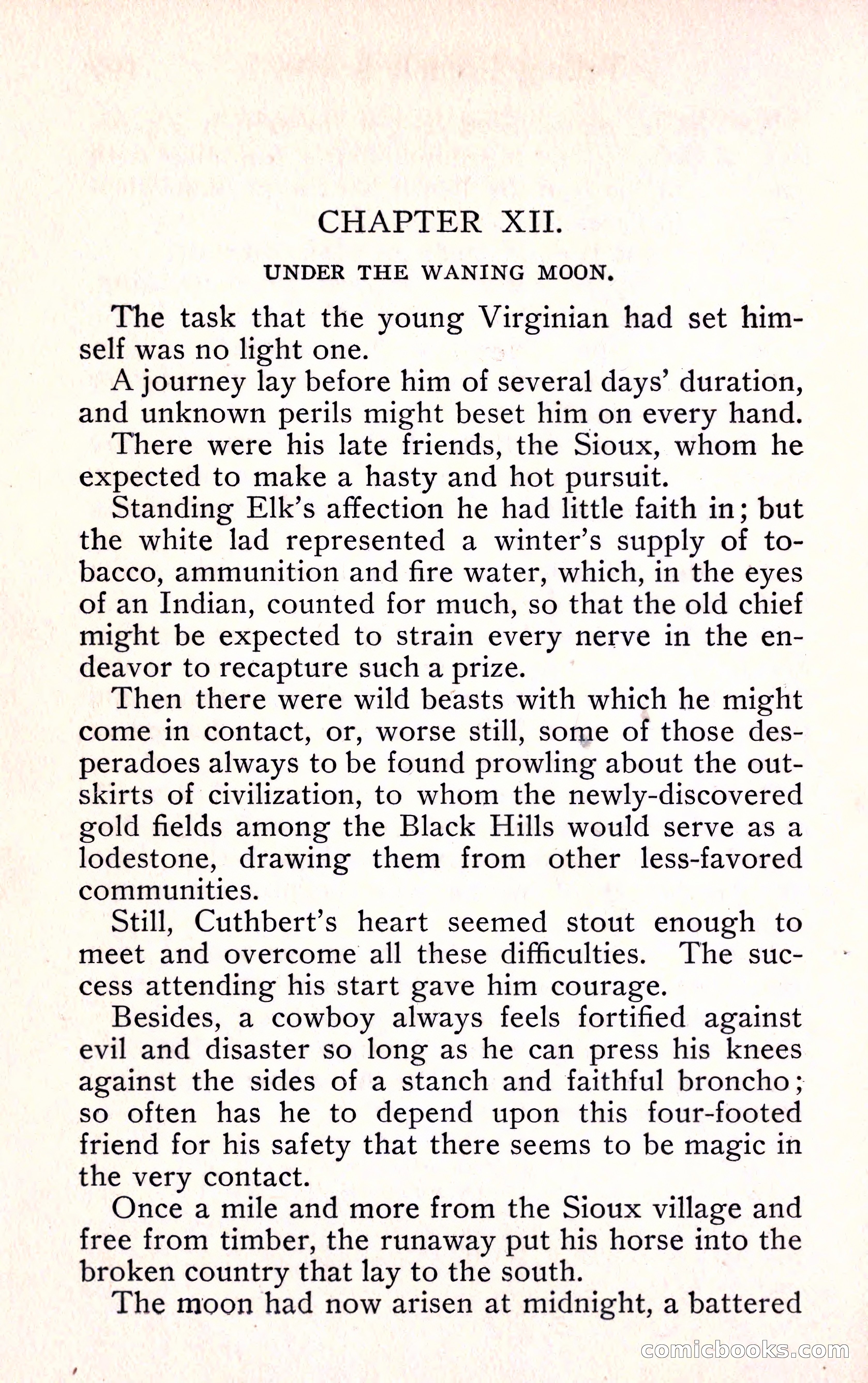 Sunset Ranch: A Story of a Boy's Adventures in the West — page 170 of 291
