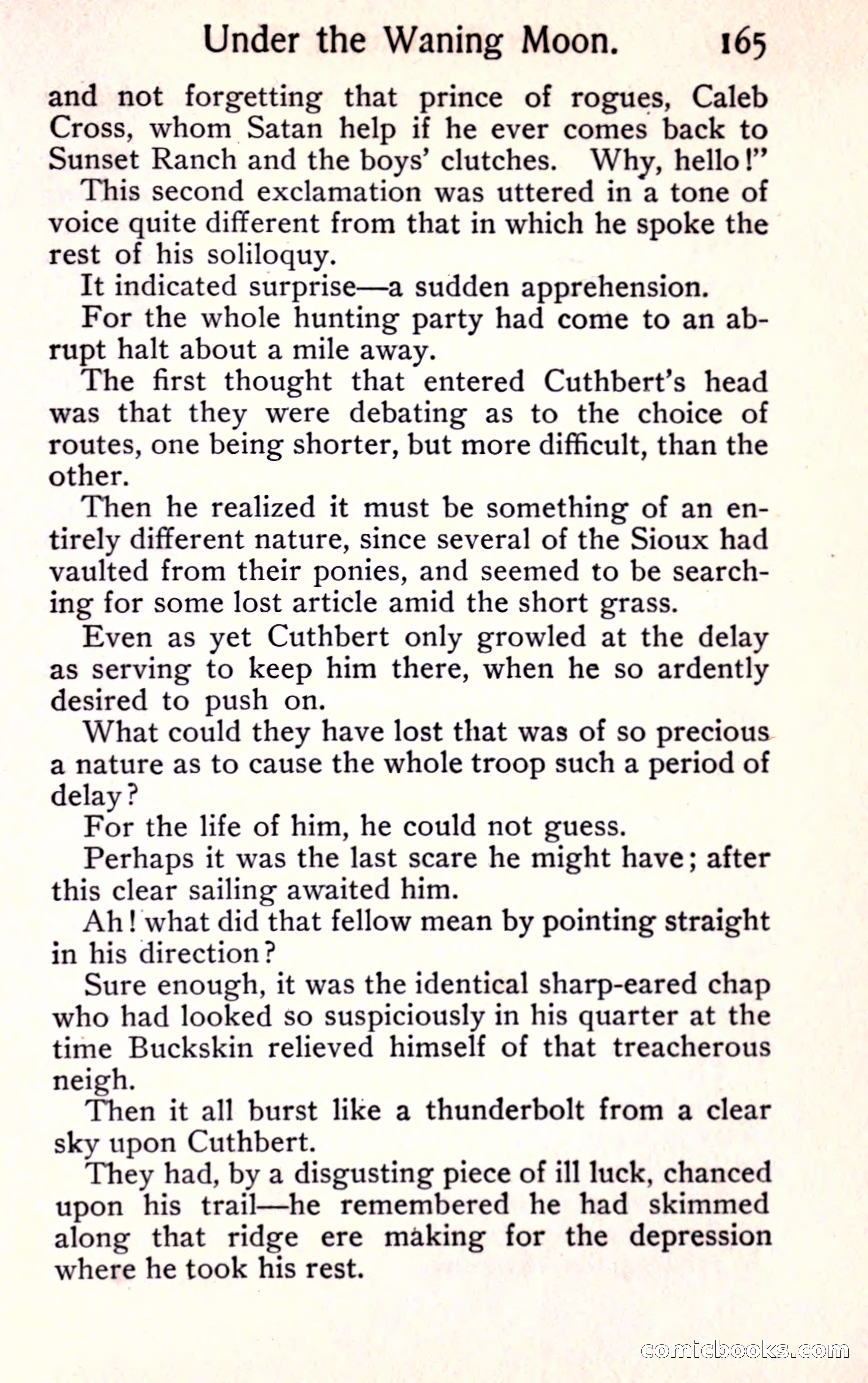 Sunset Ranch: A Story of a Boy's Adventures in the West — page 177 of 291