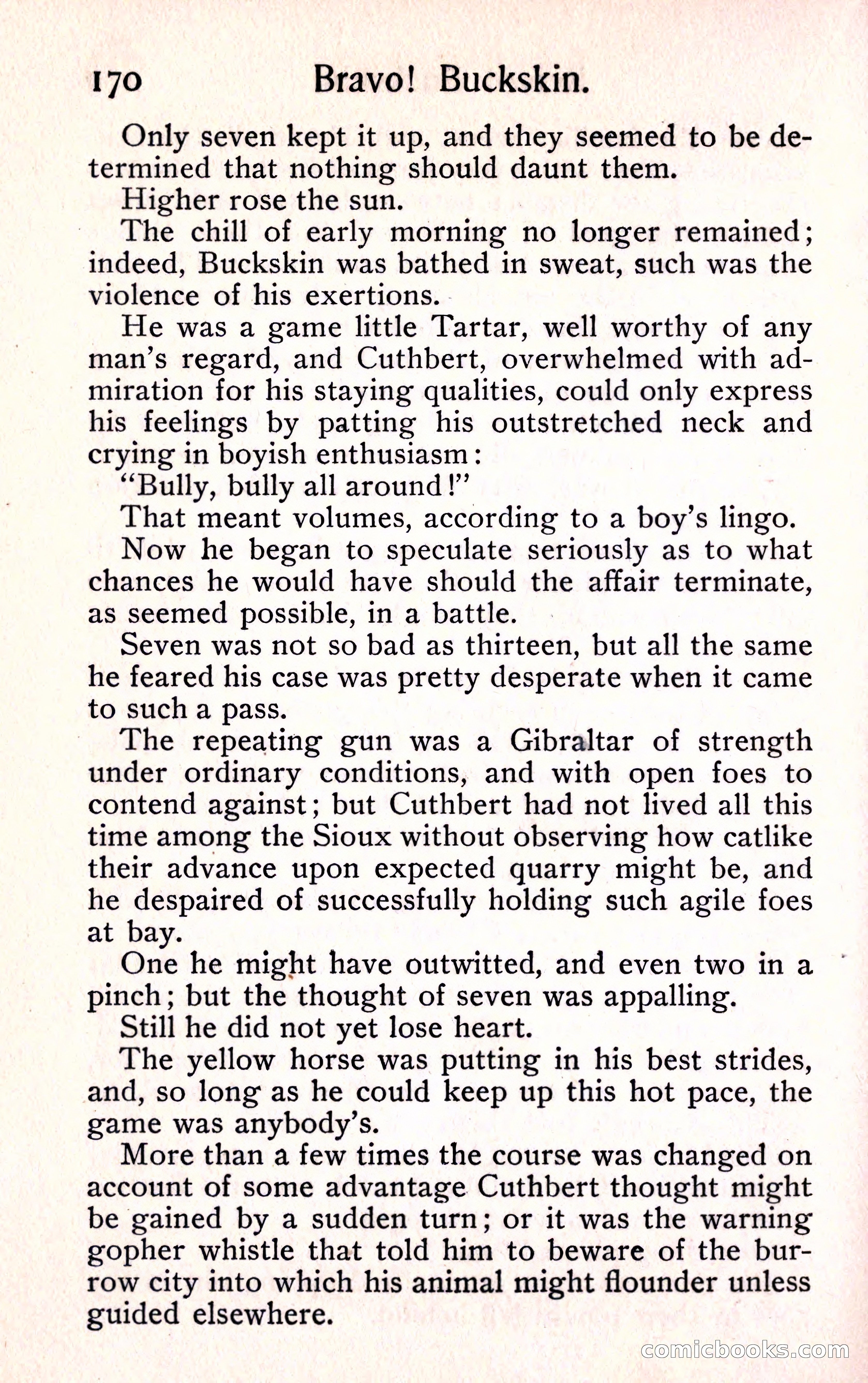 Sunset Ranch: A Story of a Boy's Adventures in the West — page 182 of 291