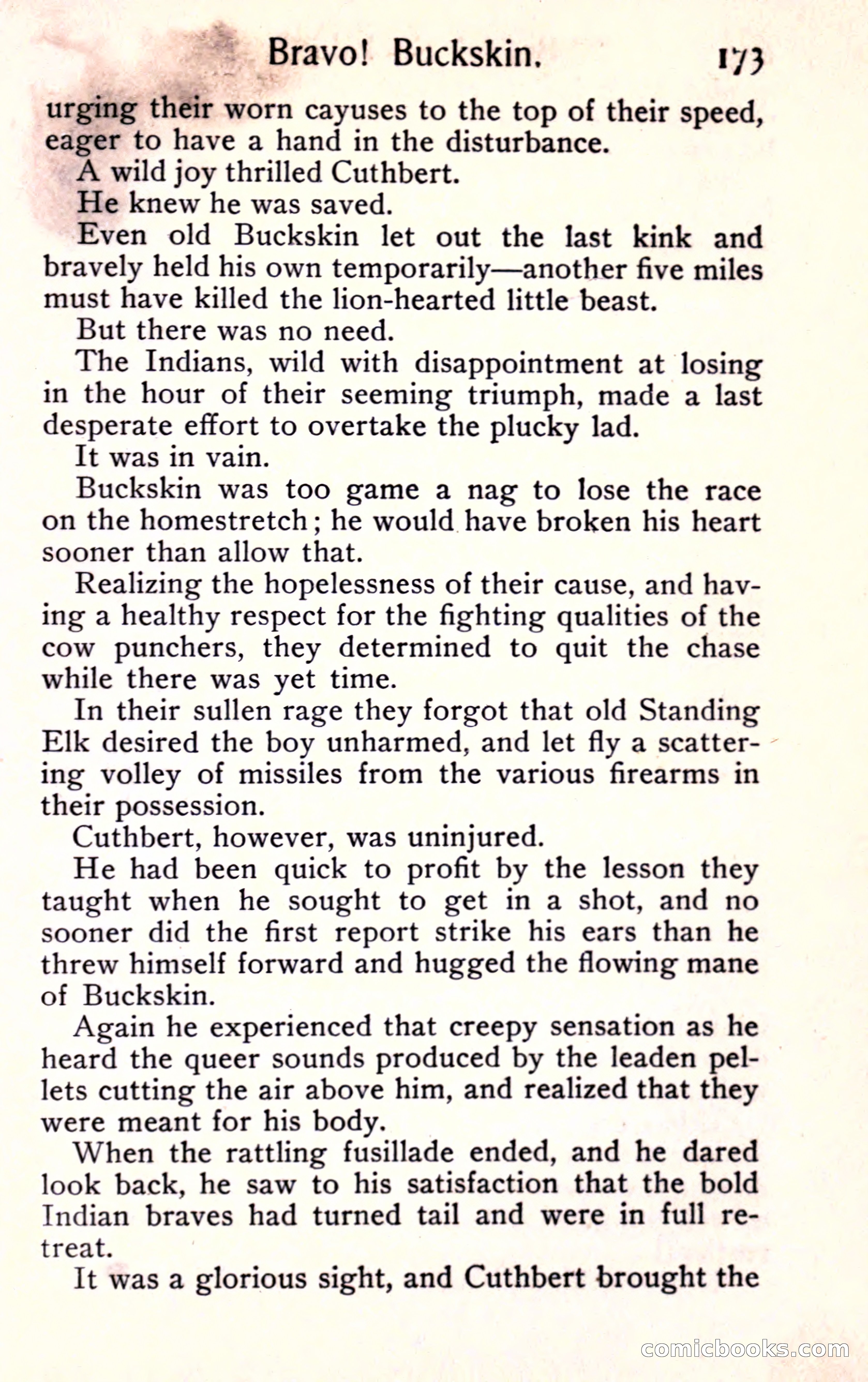 Sunset Ranch: A Story of a Boy's Adventures in the West — page 185 of 291