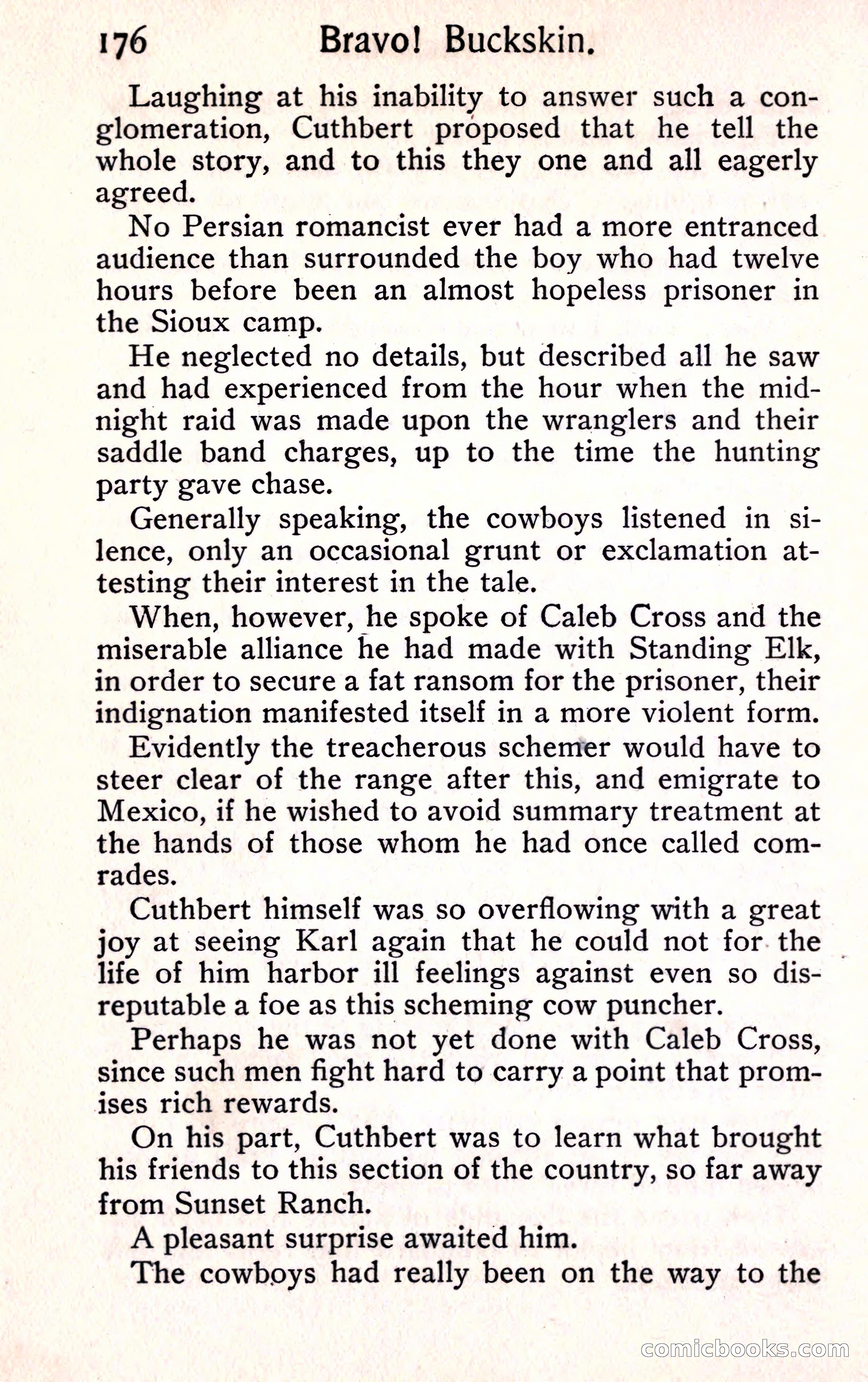 Sunset Ranch: A Story of a Boy's Adventures in the West — page 188 of 291