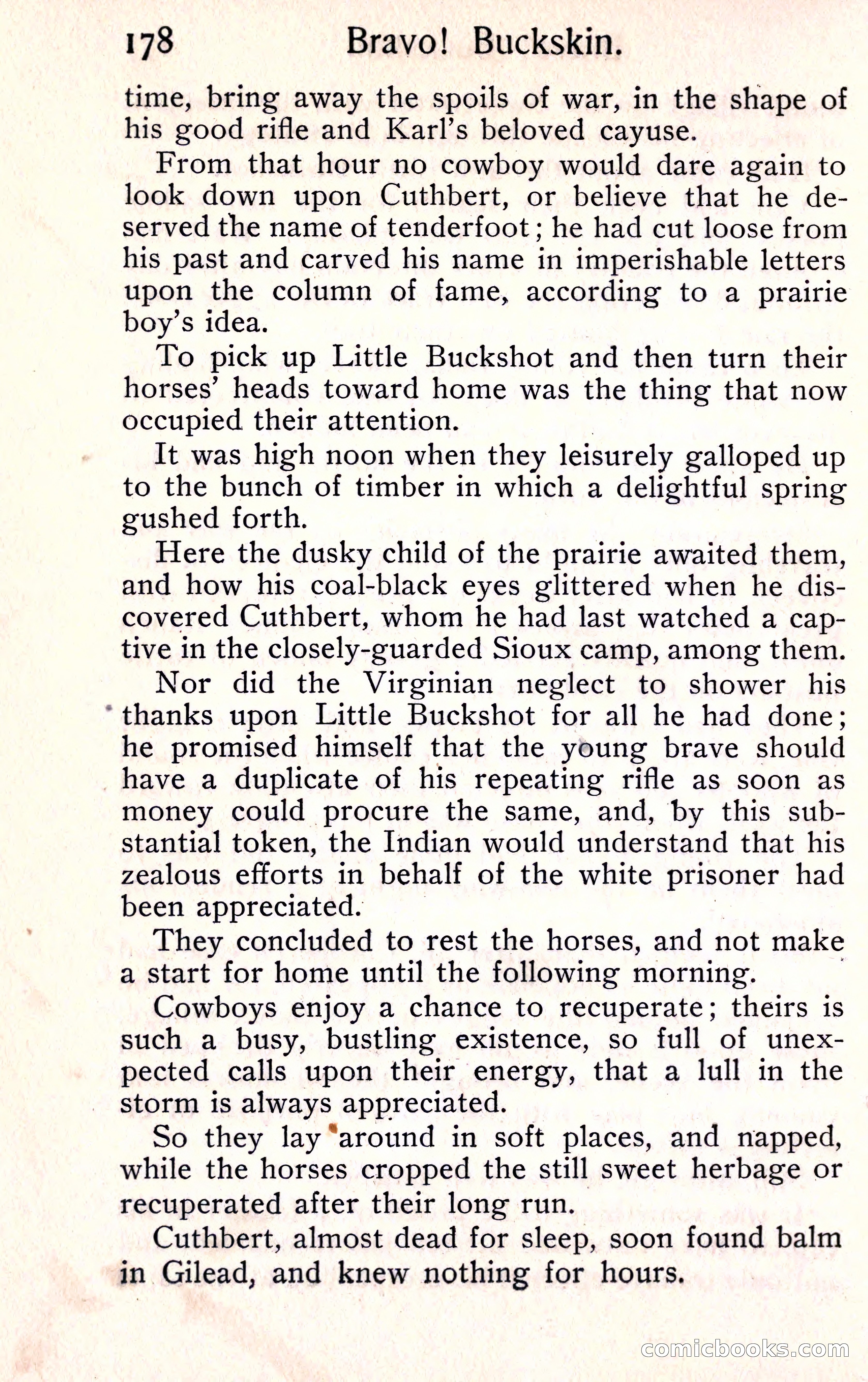 Sunset Ranch: A Story of a Boy's Adventures in the West — page 190 of 291