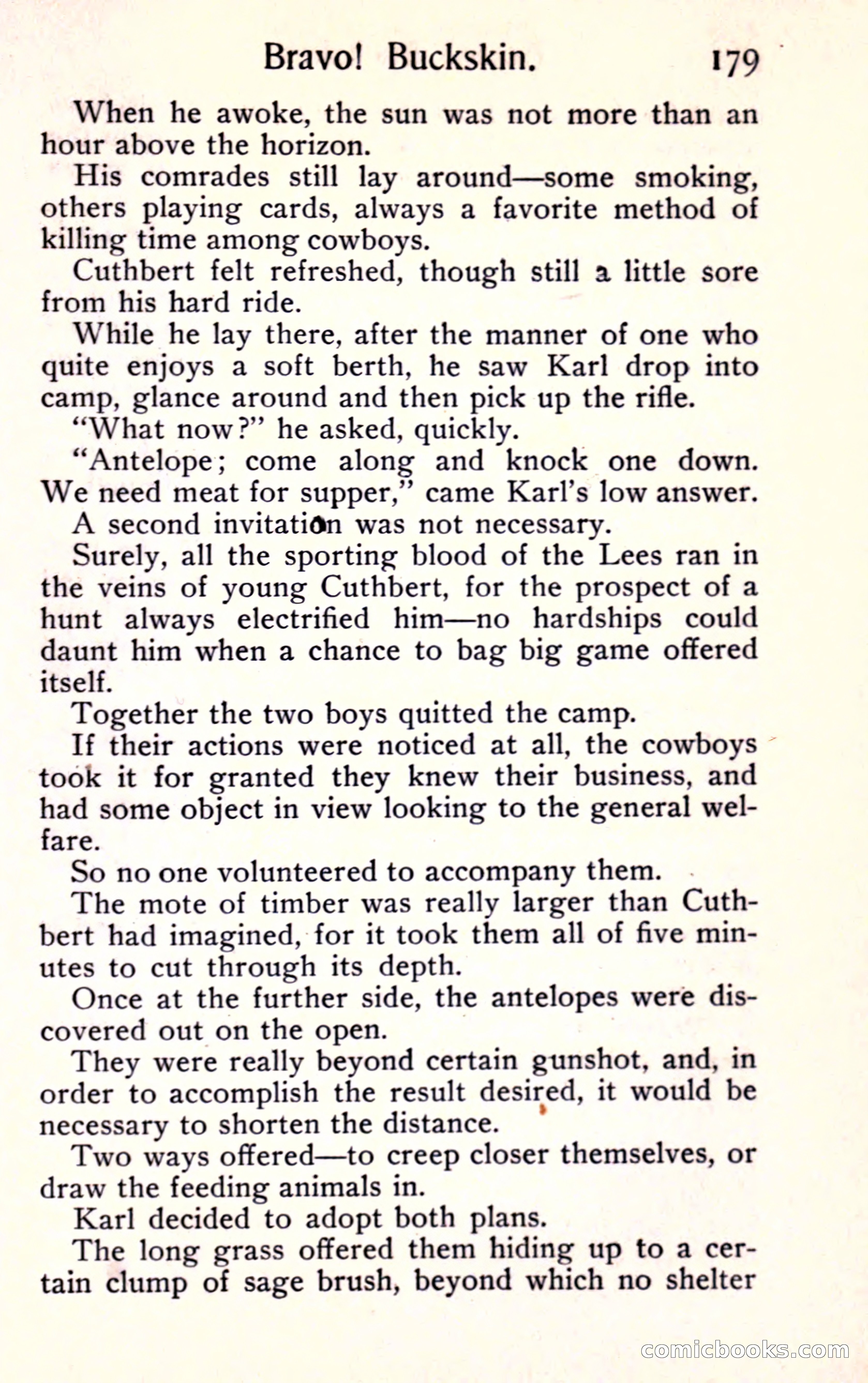 Sunset Ranch: A Story of a Boy's Adventures in the West — page 191 of 291