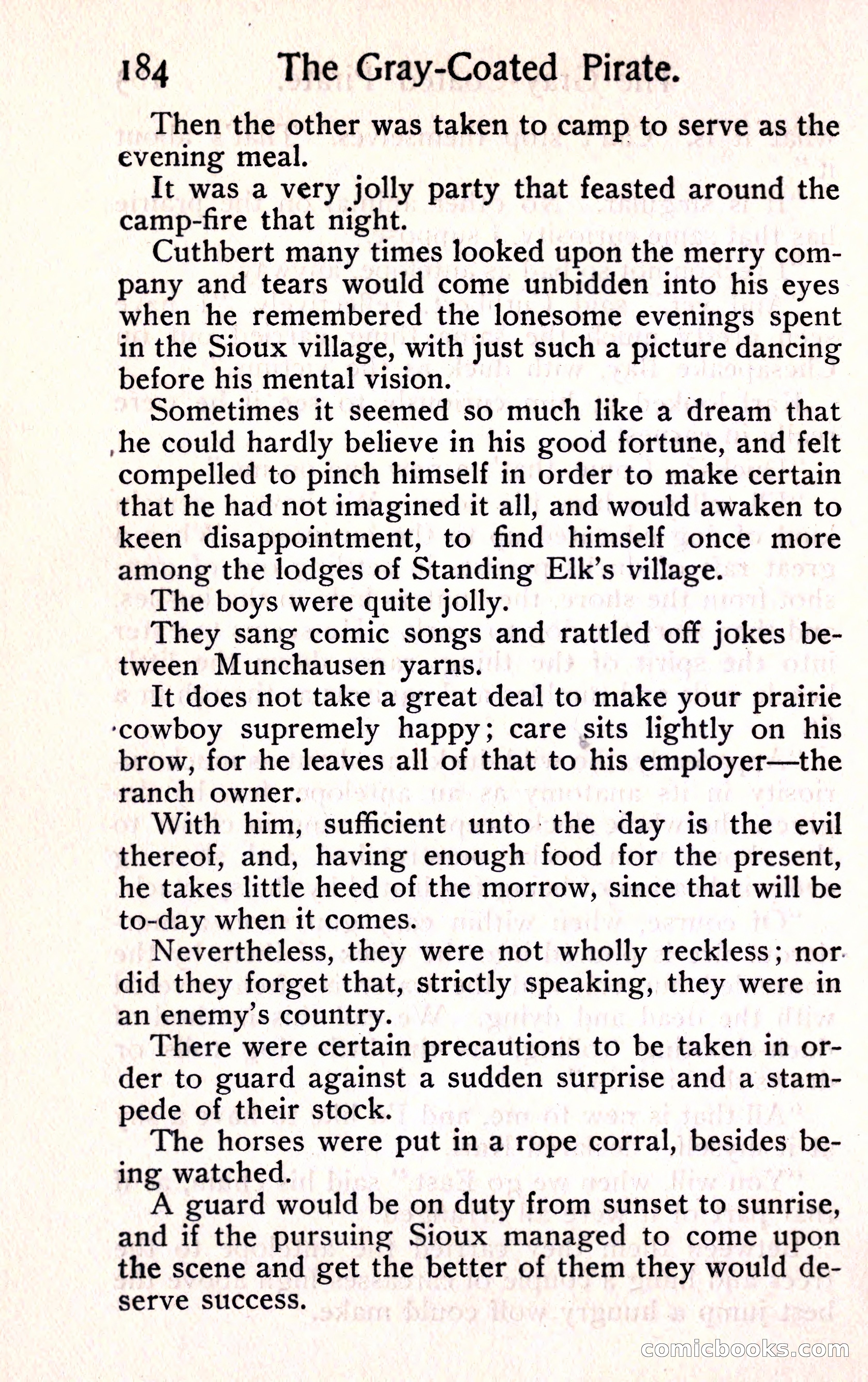 Sunset Ranch: A Story of a Boy's Adventures in the West — page 196 of 291