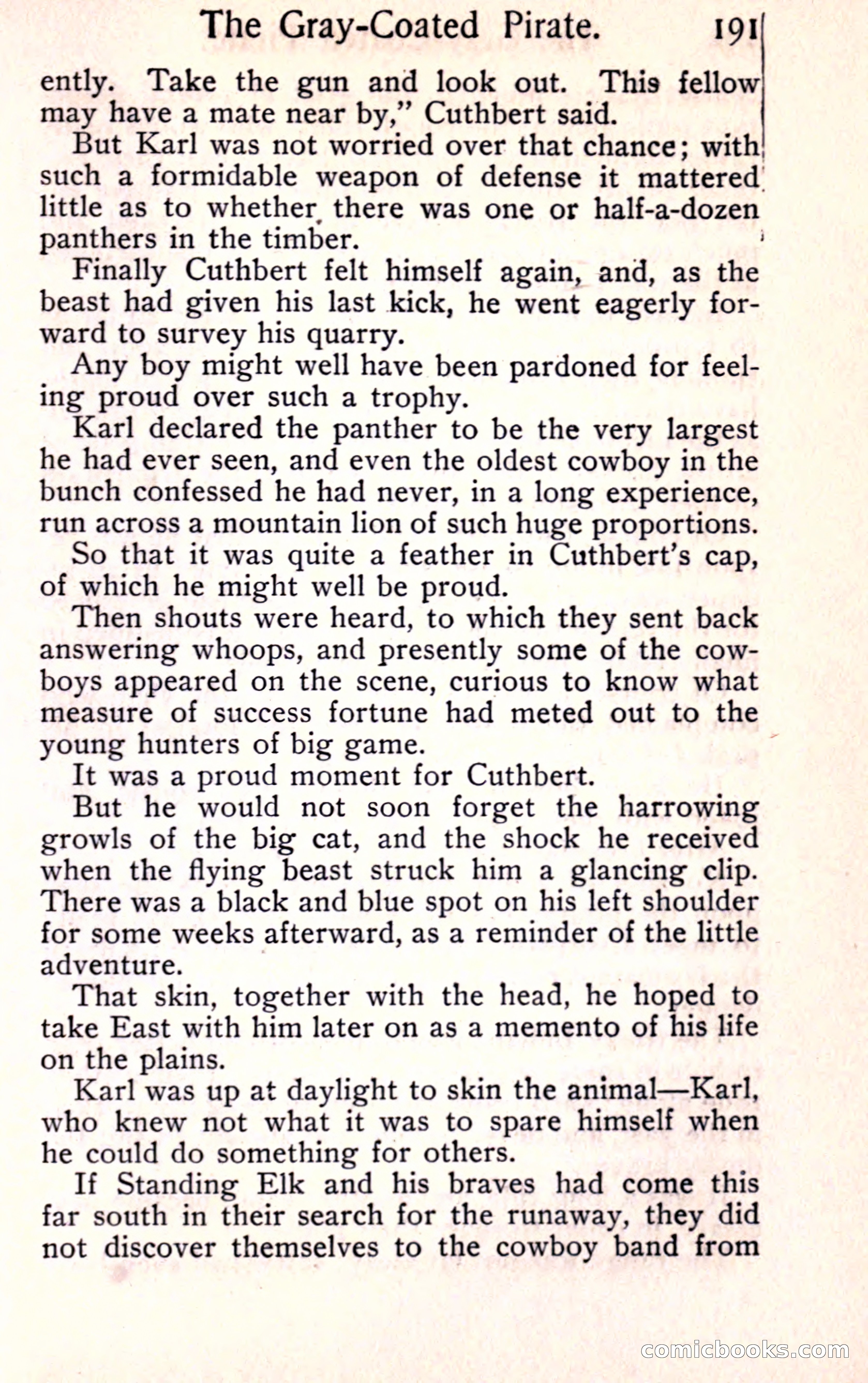 Sunset Ranch: A Story of a Boy's Adventures in the West — page 203 of 291
