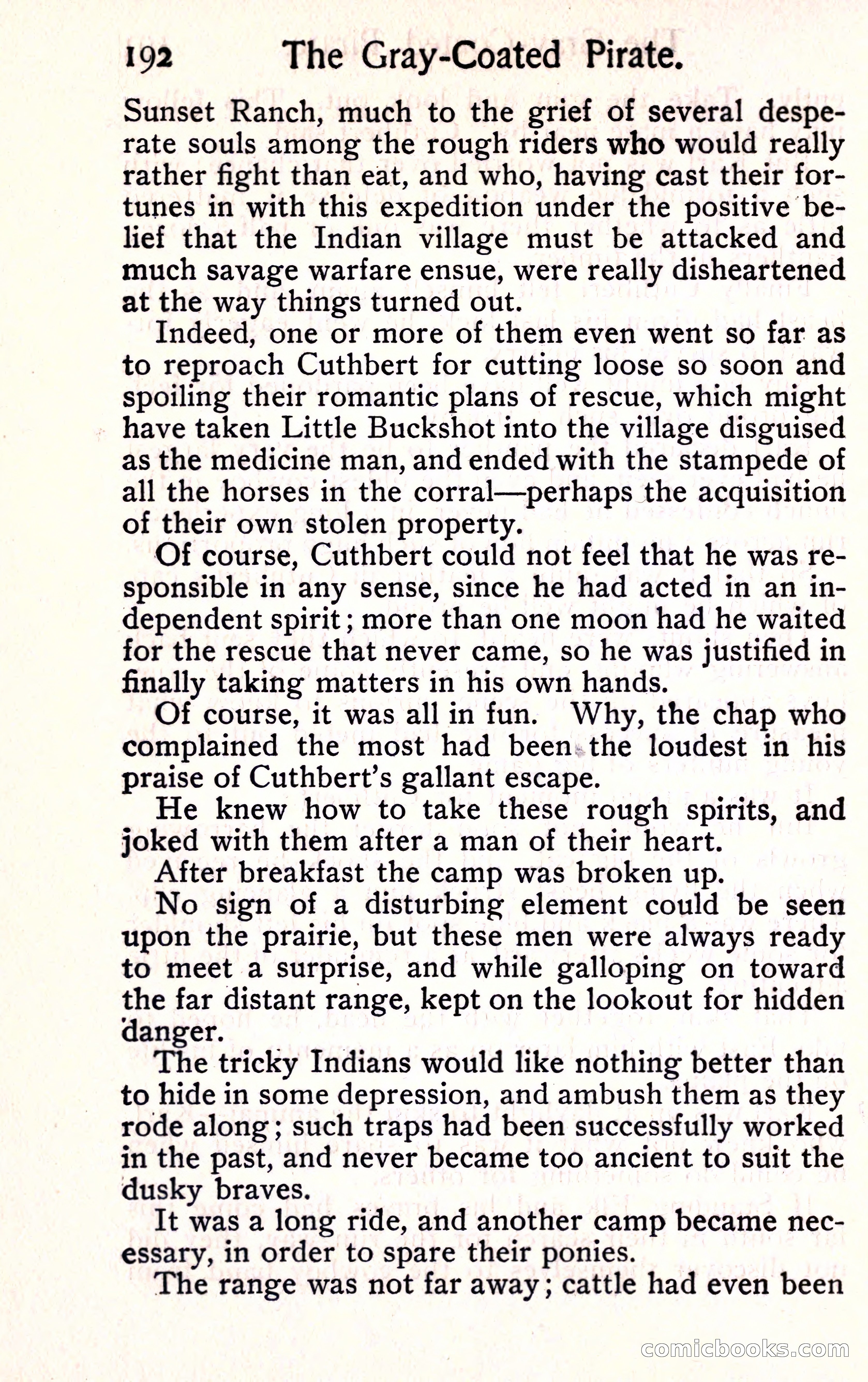 Sunset Ranch: A Story of a Boy's Adventures in the West — page 204 of 291