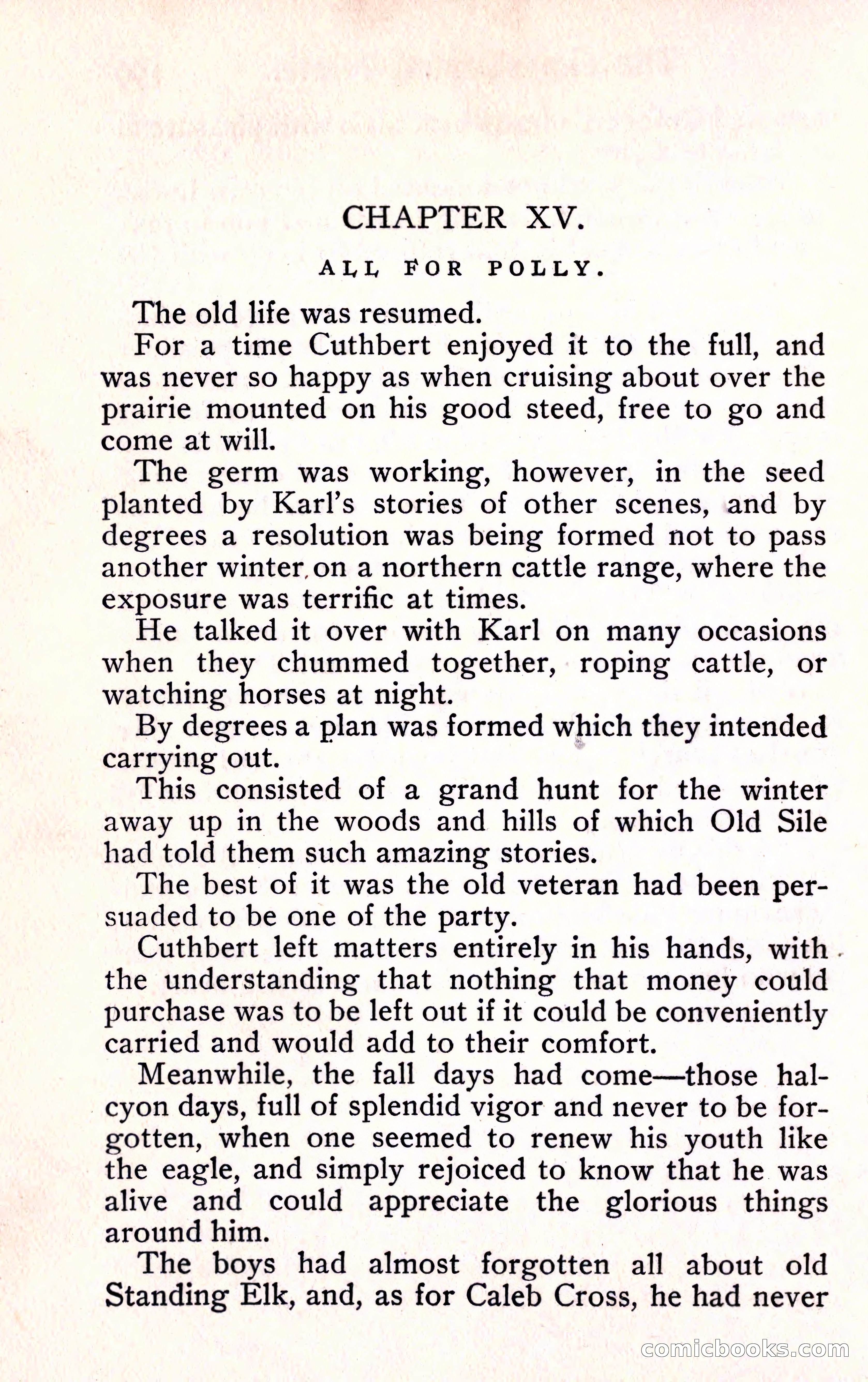 Sunset Ranch: A Story of a Boy's Adventures in the West — page 206 of 291