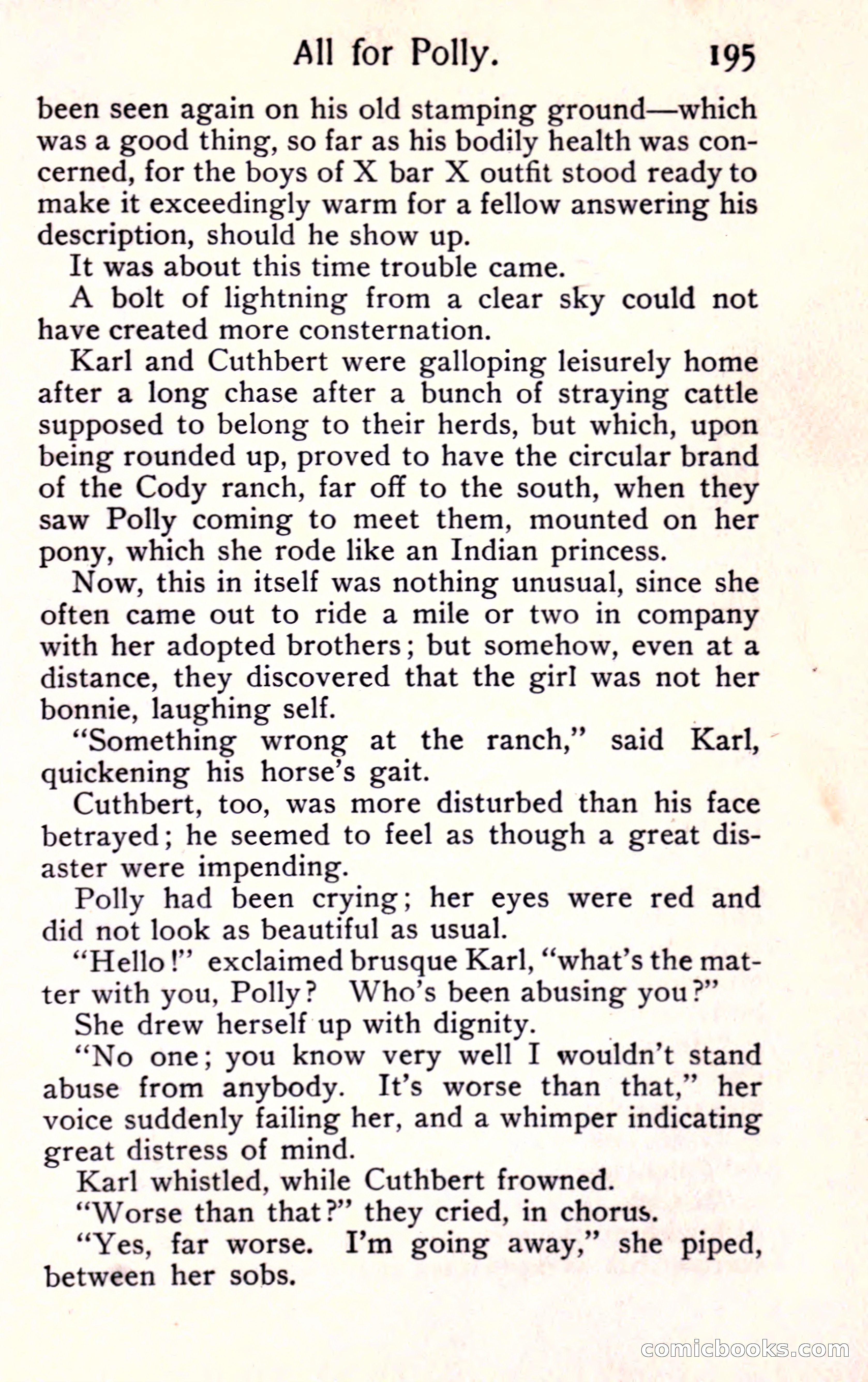 Sunset Ranch: A Story of a Boy's Adventures in the West — page 207 of 291