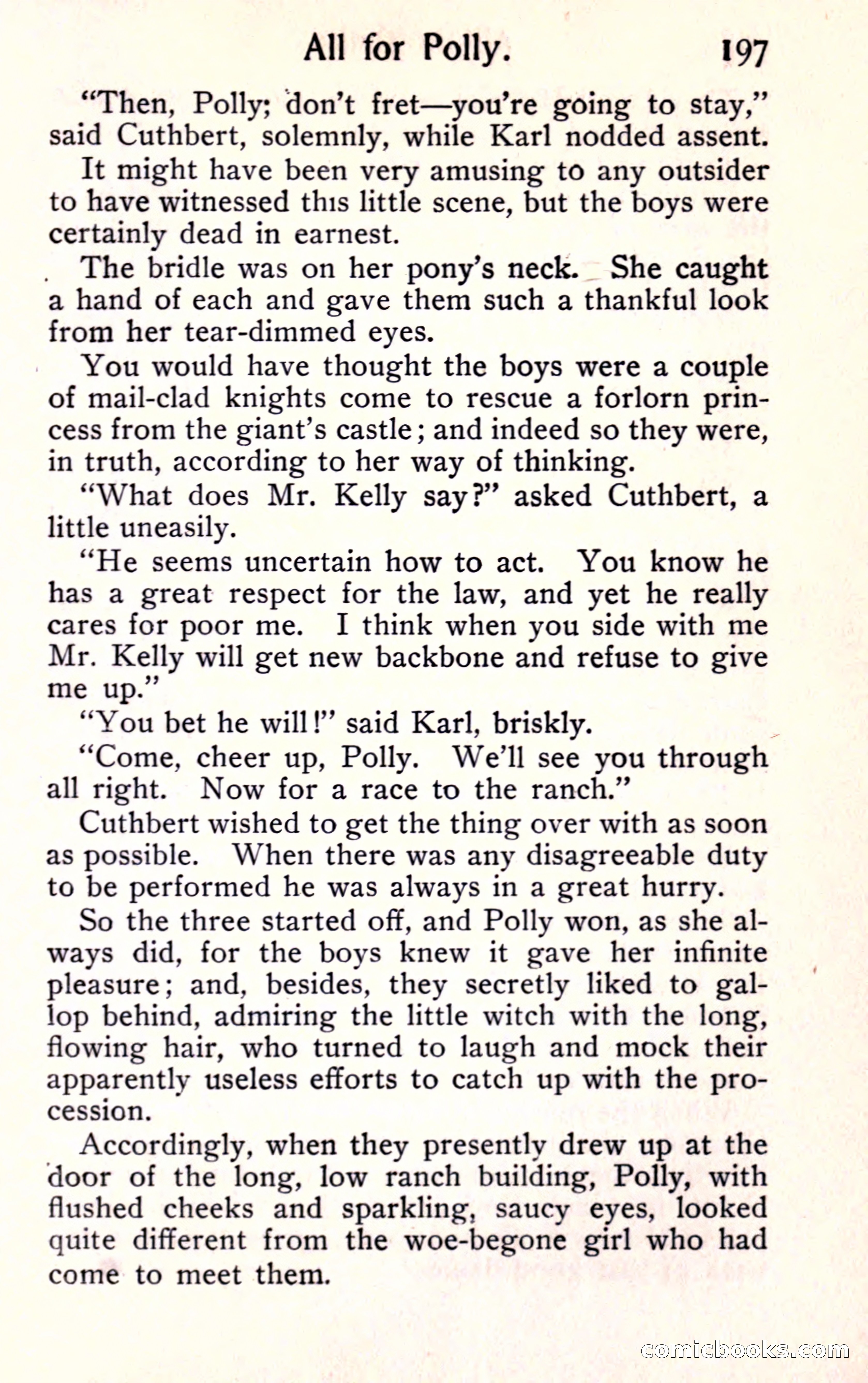 Sunset Ranch: A Story of a Boy's Adventures in the West — page 209 of 291