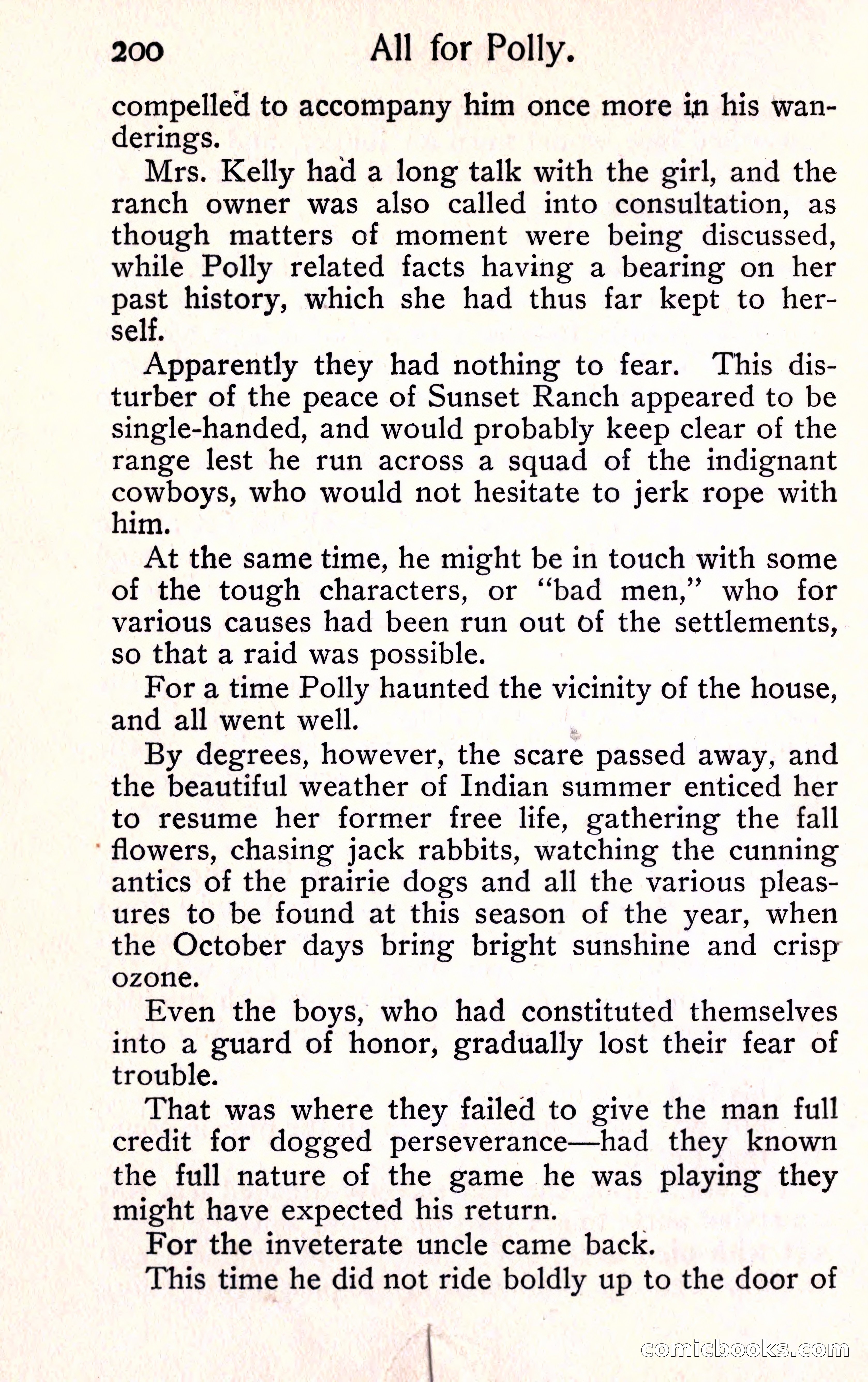 Sunset Ranch: A Story of a Boy's Adventures in the West — page 212 of 291