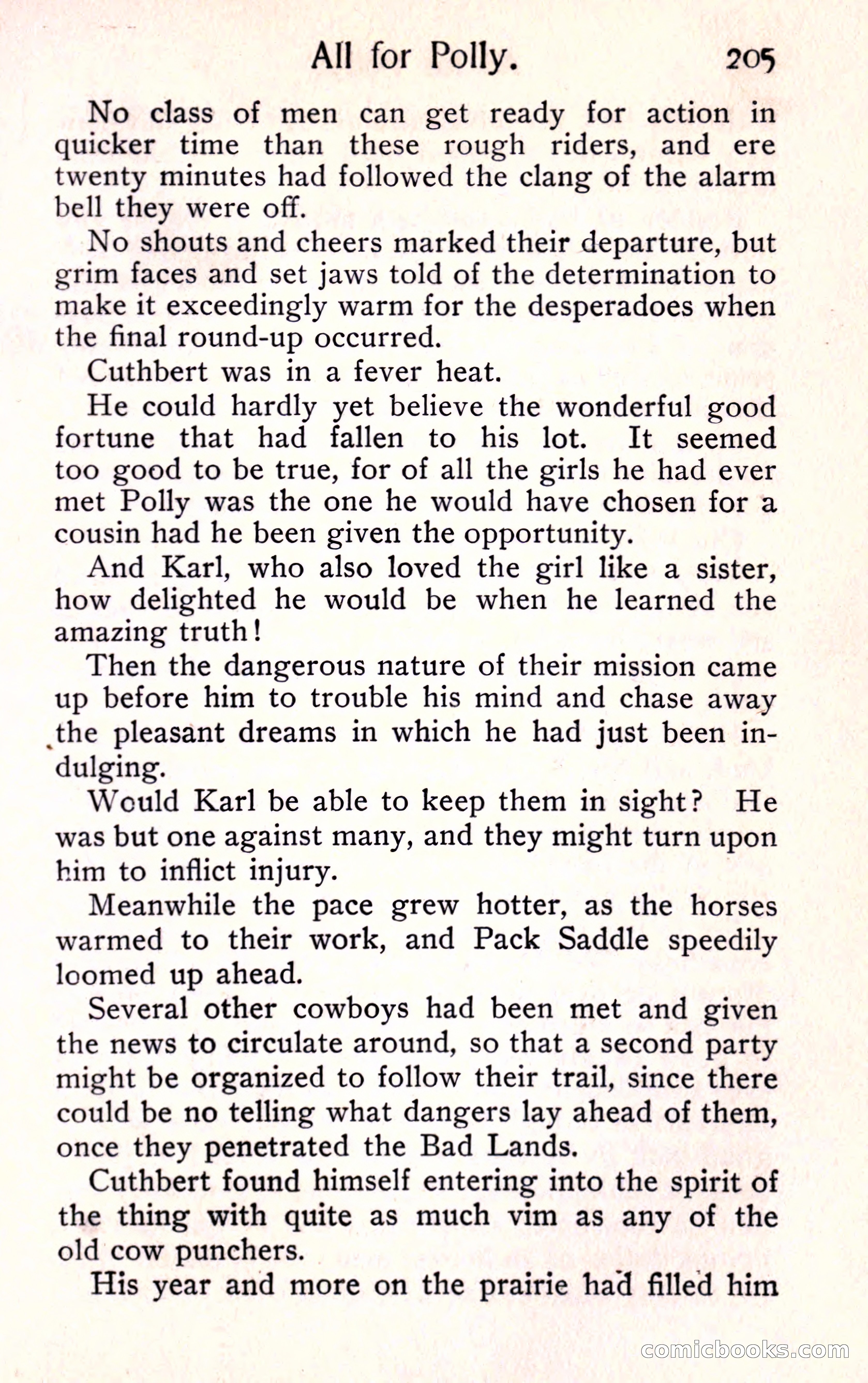 Sunset Ranch: A Story of a Boy's Adventures in the West — page 217 of 291