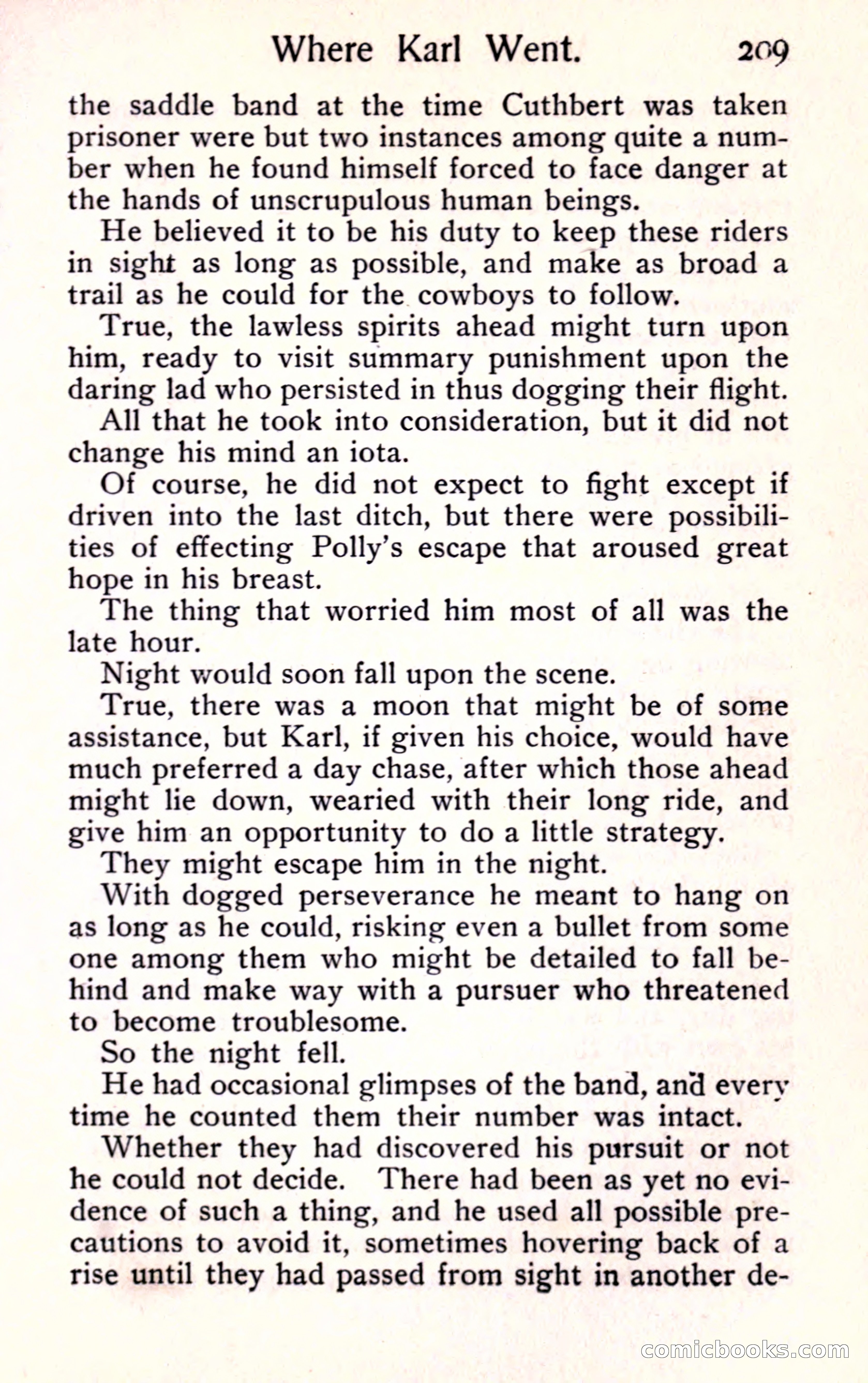 Sunset Ranch: A Story of a Boy's Adventures in the West — page 221 of 291