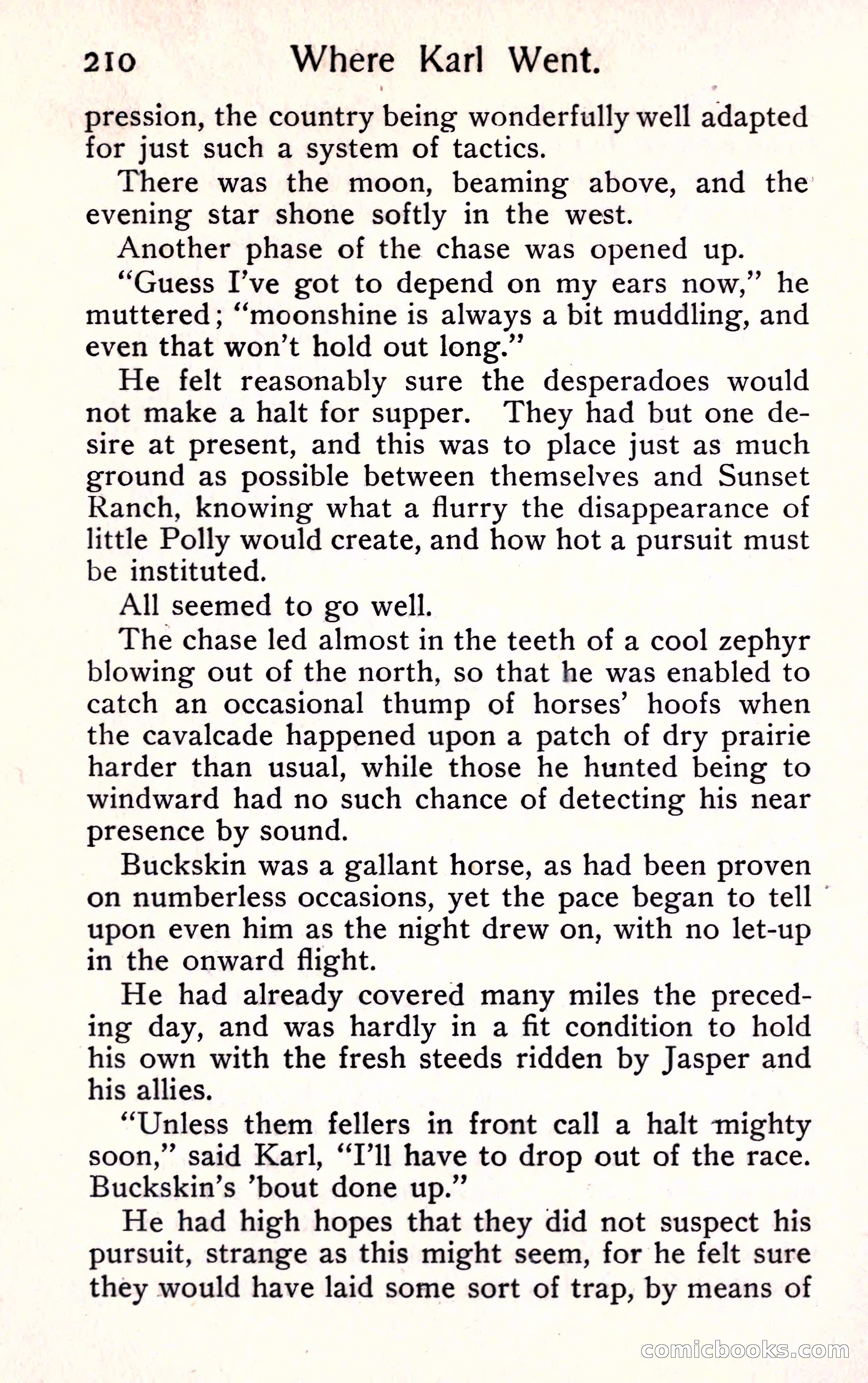 Sunset Ranch: A Story of a Boy's Adventures in the West — page 222 of 291