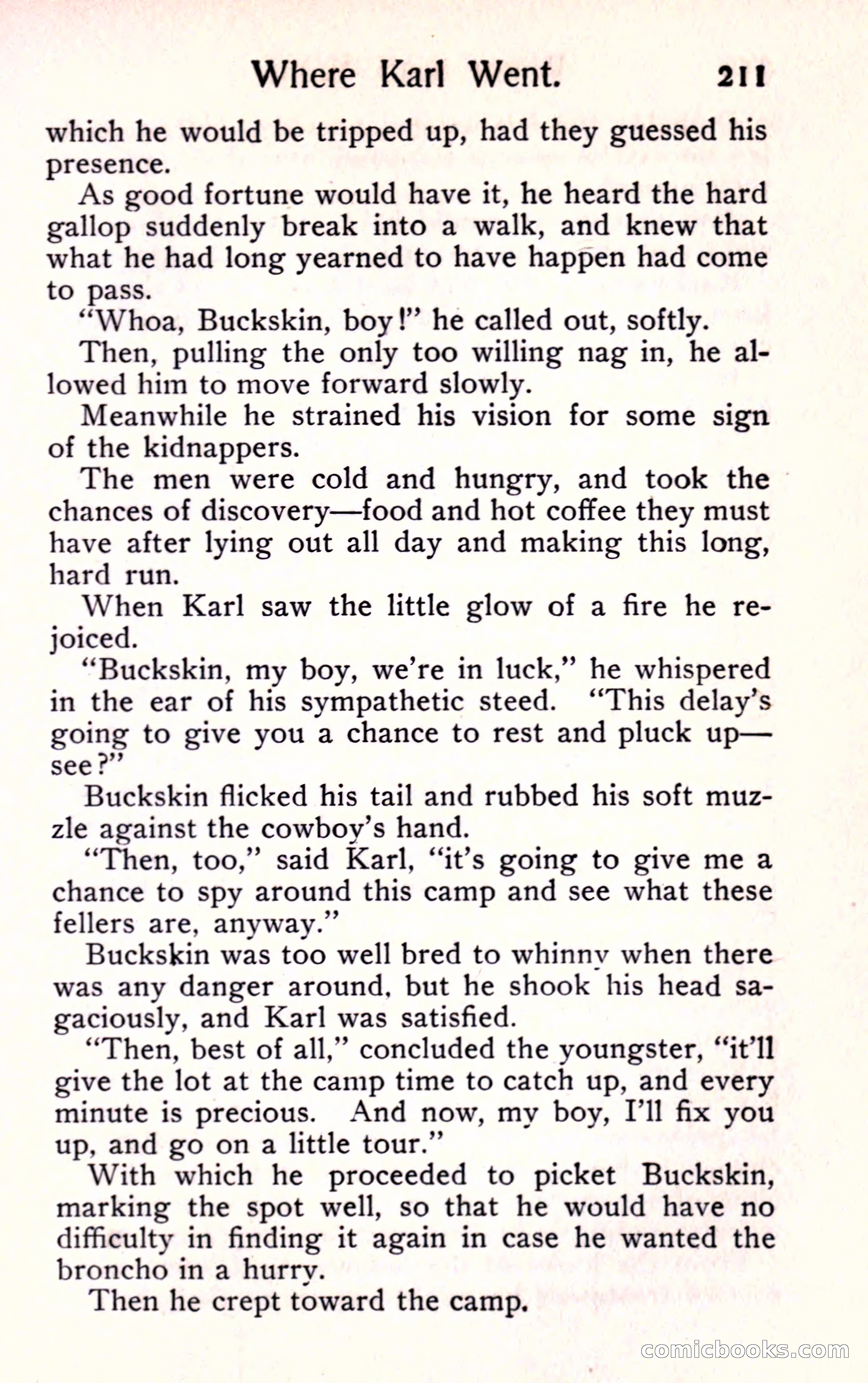 Sunset Ranch: A Story of a Boy's Adventures in the West — page 223 of 291