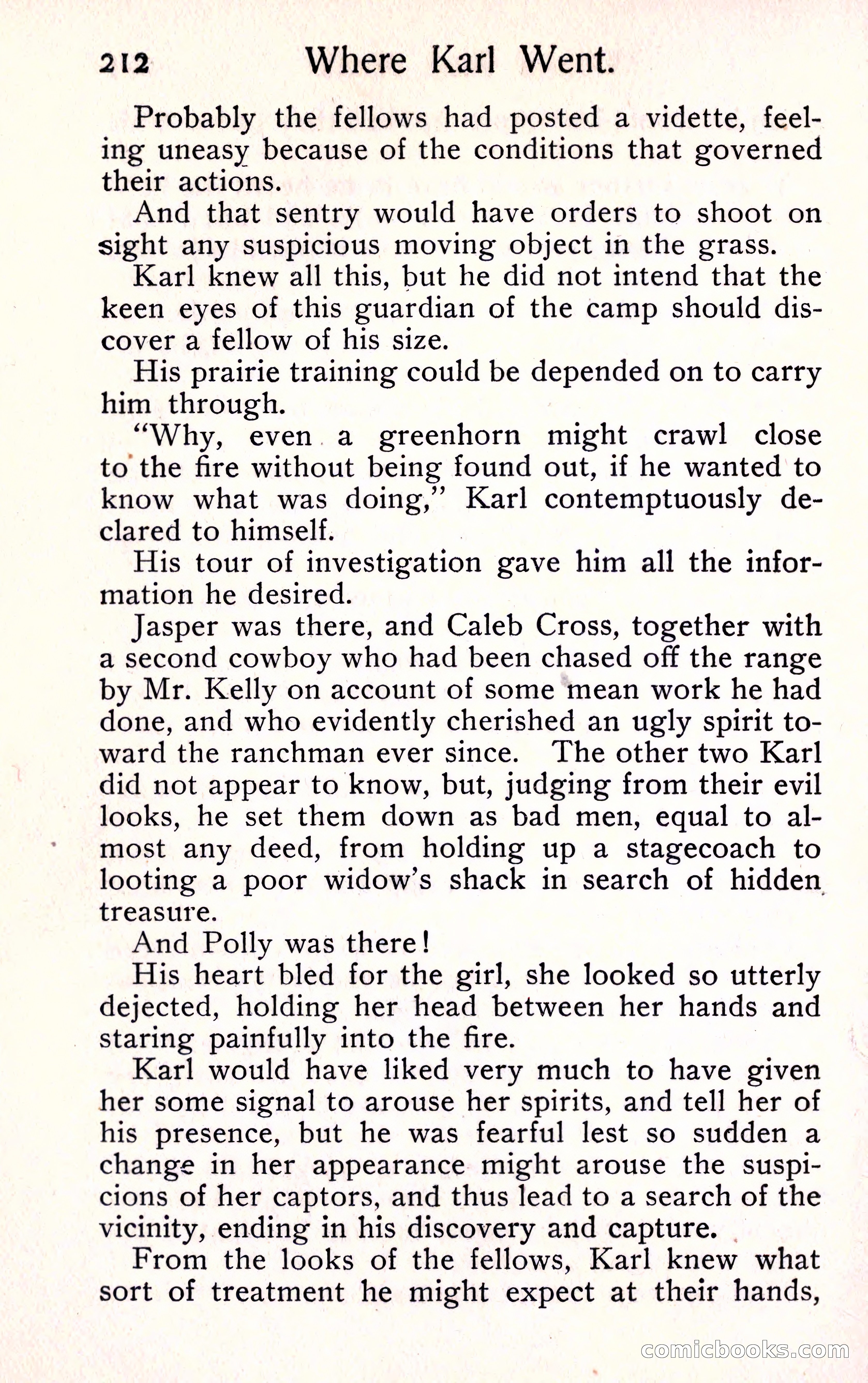 Sunset Ranch: A Story of a Boy's Adventures in the West — page 224 of 291