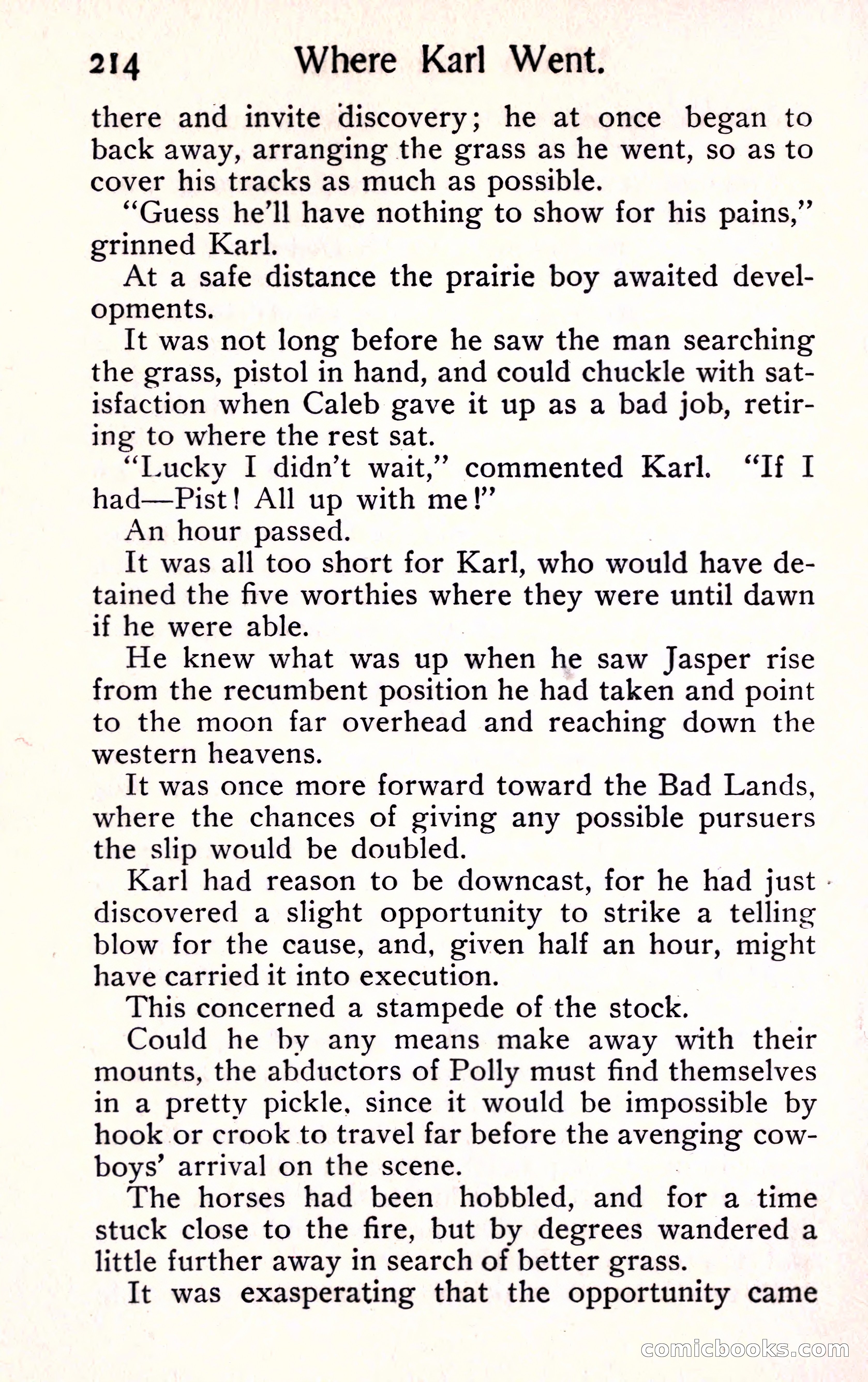 Sunset Ranch: A Story of a Boy's Adventures in the West — page 226 of 291