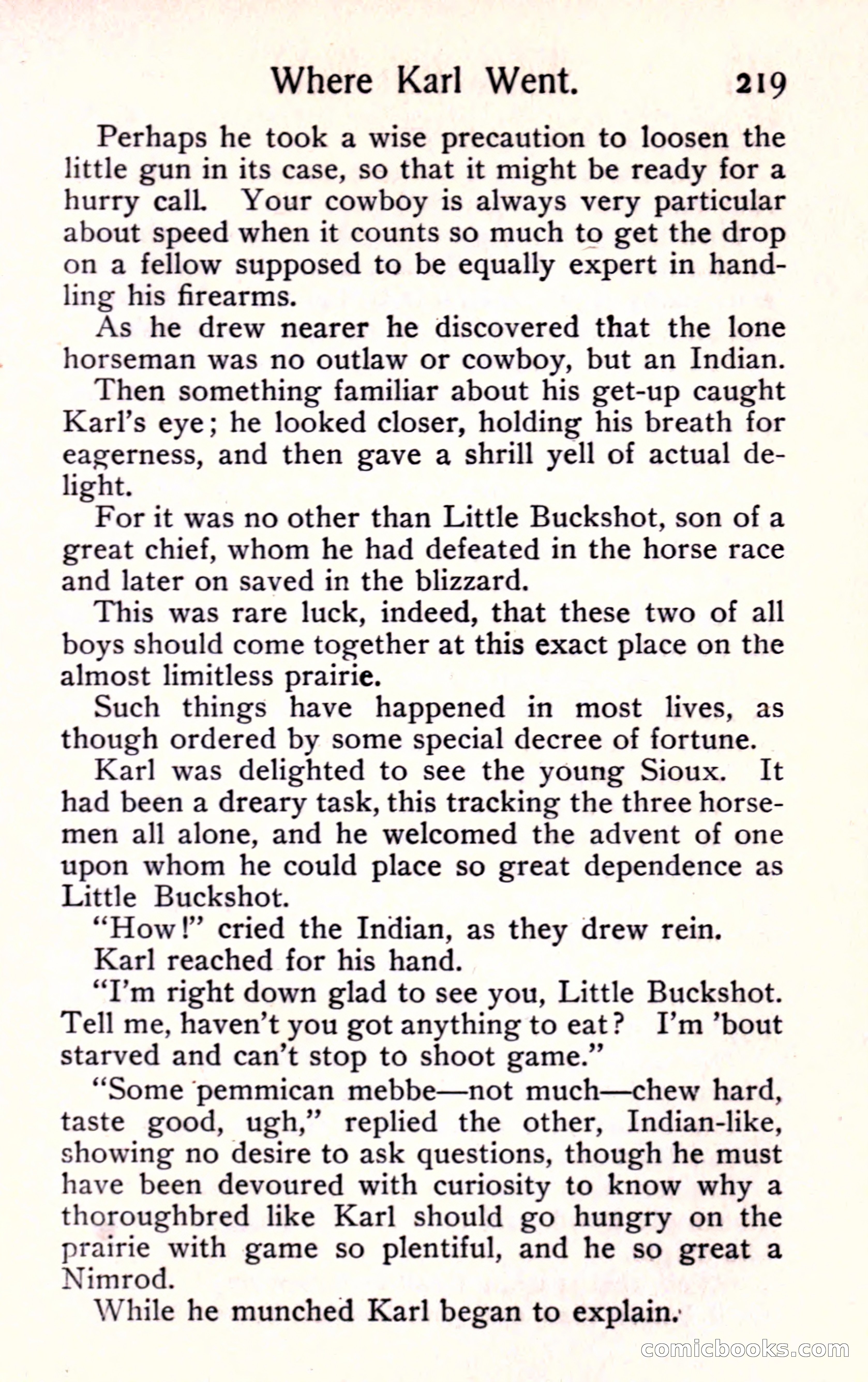 Sunset Ranch: A Story of a Boy's Adventures in the West — page 231 of 291