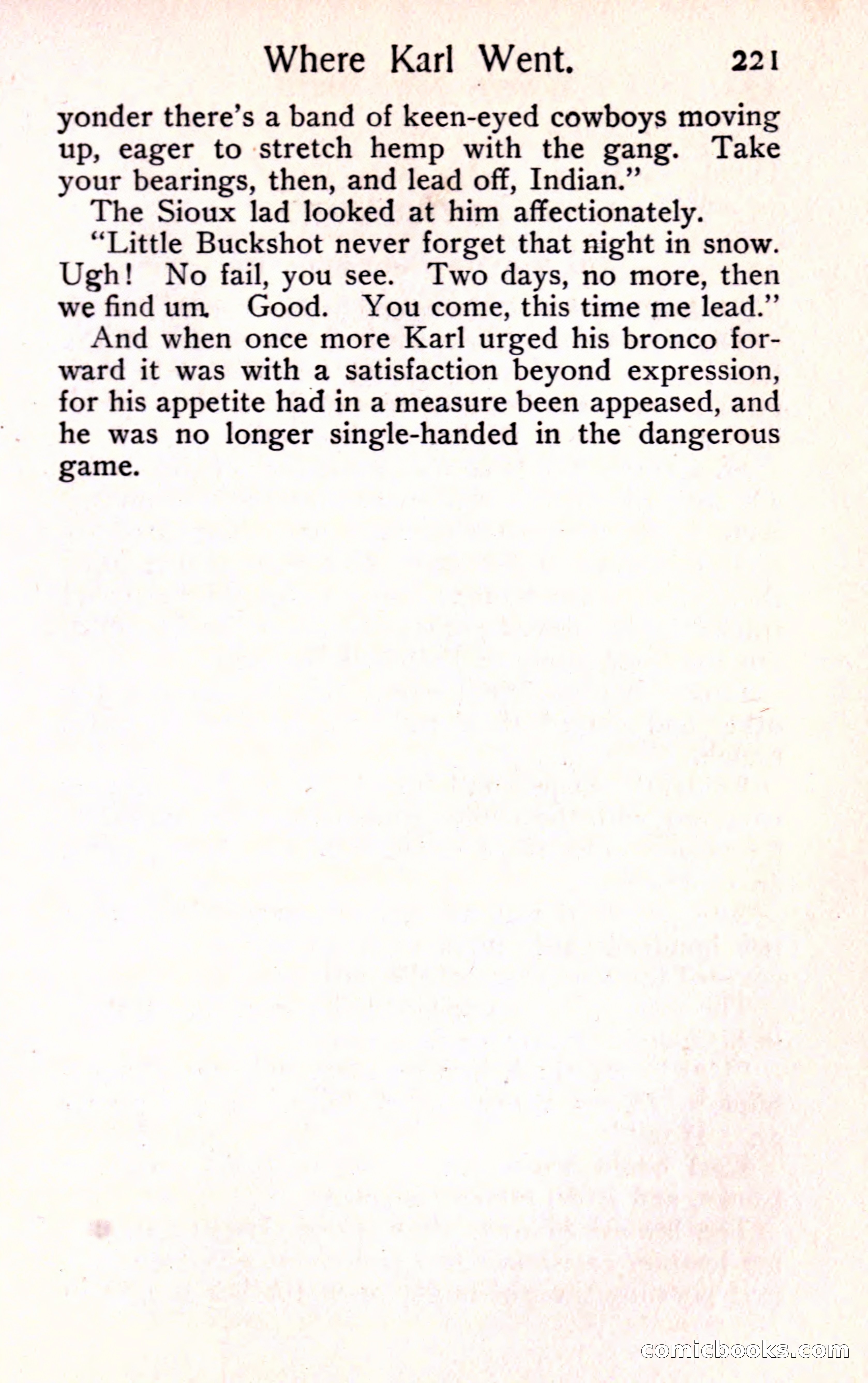 Sunset Ranch: A Story of a Boy's Adventures in the West — page 233 of 291