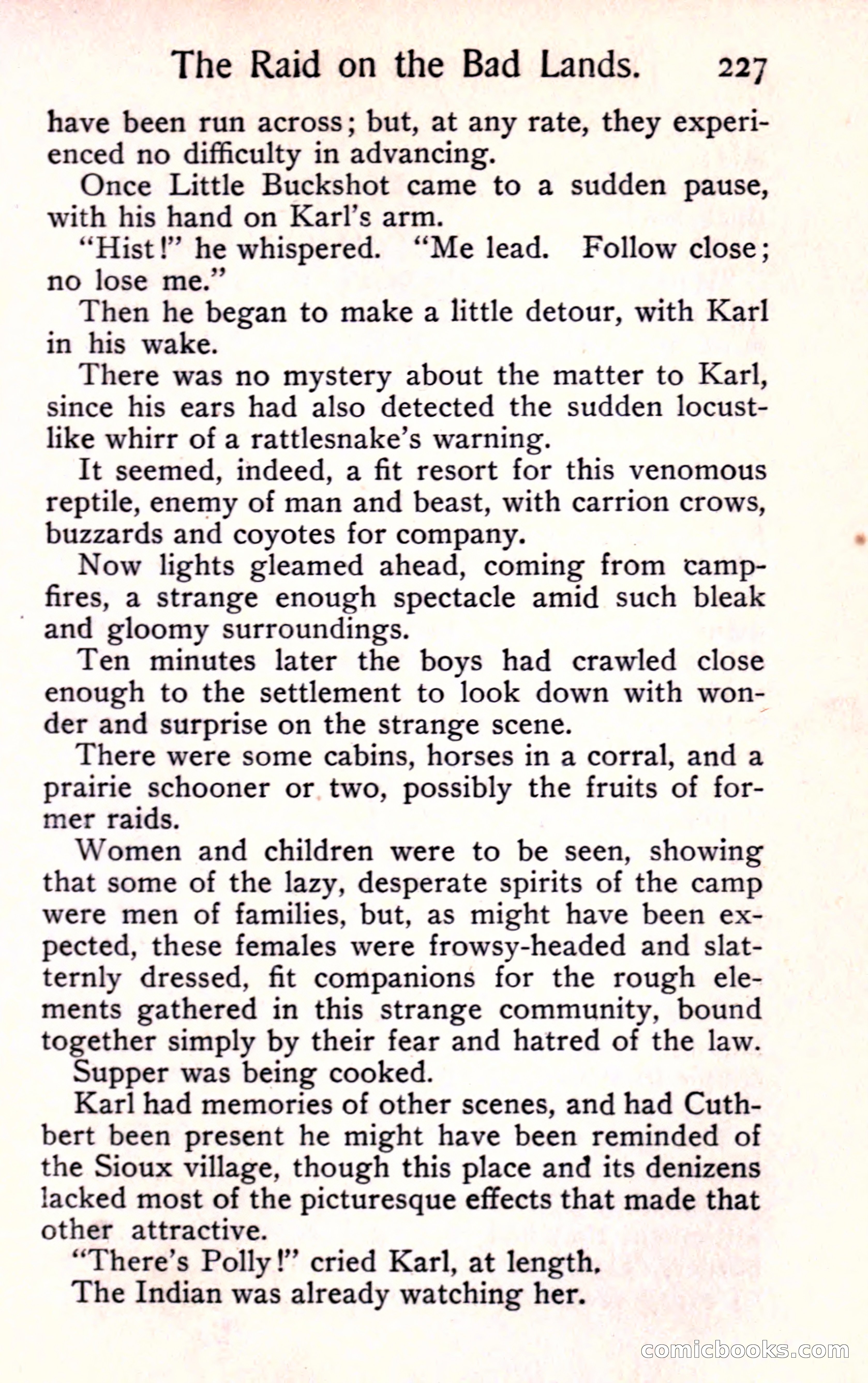 Sunset Ranch: A Story of a Boy's Adventures in the West — page 239 of 291